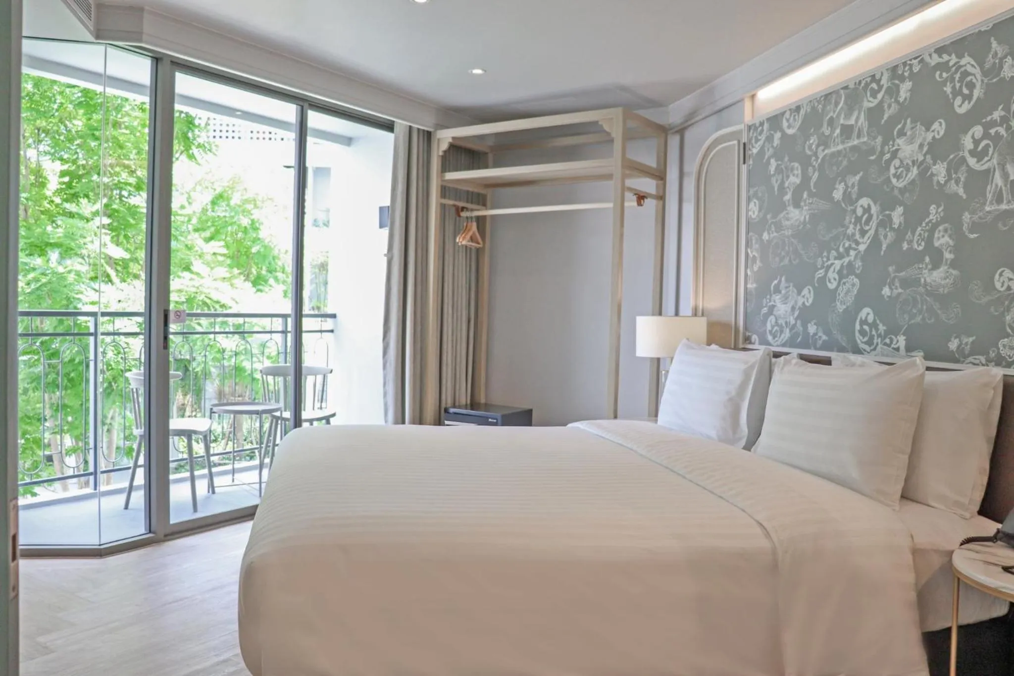 Quarter One-Bedroom Suite with Balcony, King Bed in The Quarter Chaophraya by UHG