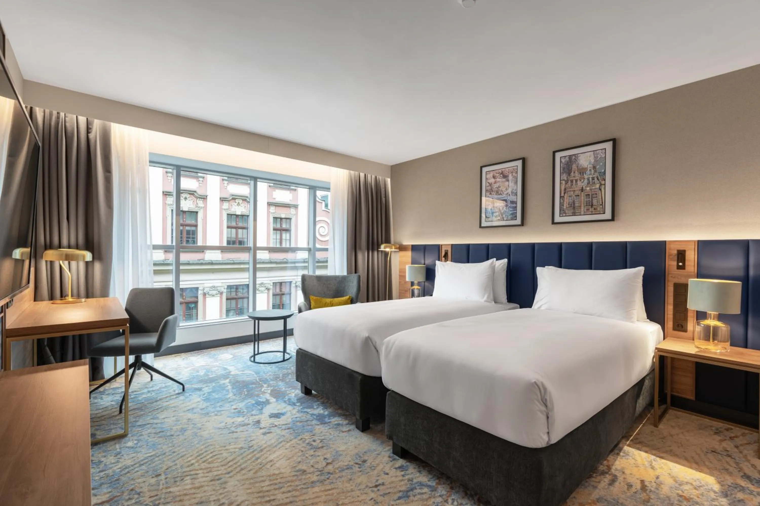 Classic Twin Room - single occupancy in Wyndham Wroclaw Old Town