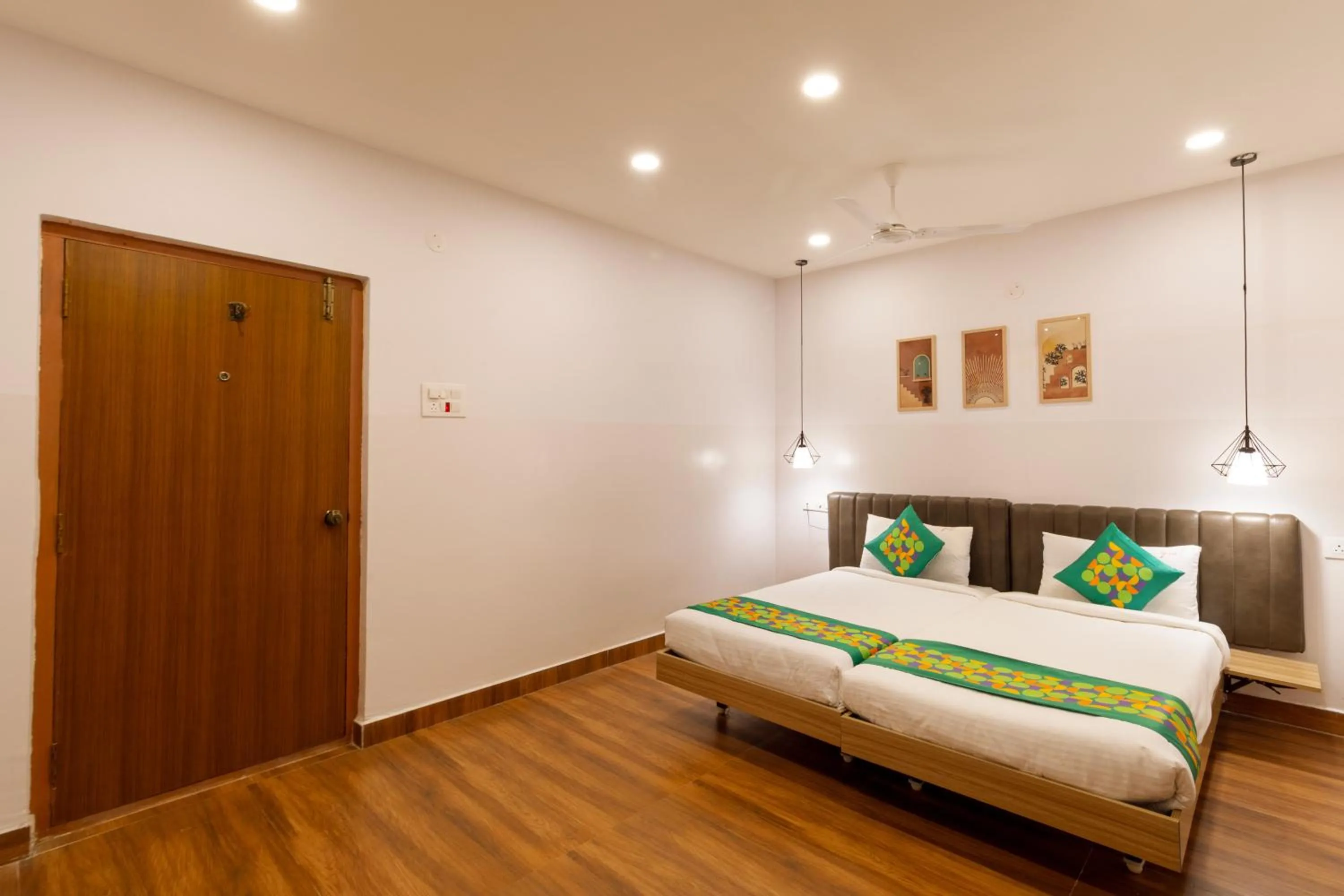 Deluxe Room with King Bed - single occupancy in Treebo Seventh Heaven Kukatpally