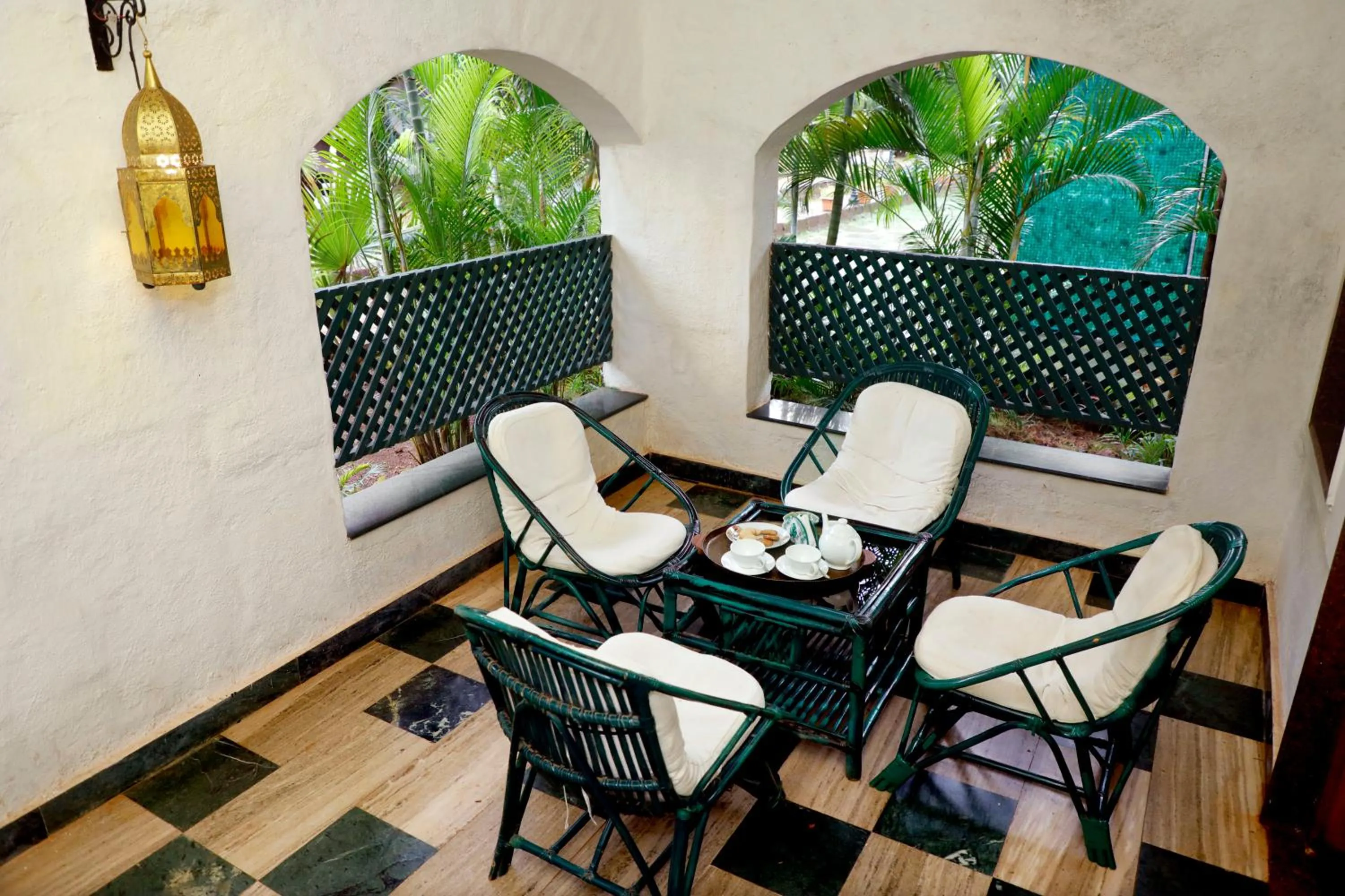 King Room with Garden View in Chira Meadows Ecoresort, Dapoli