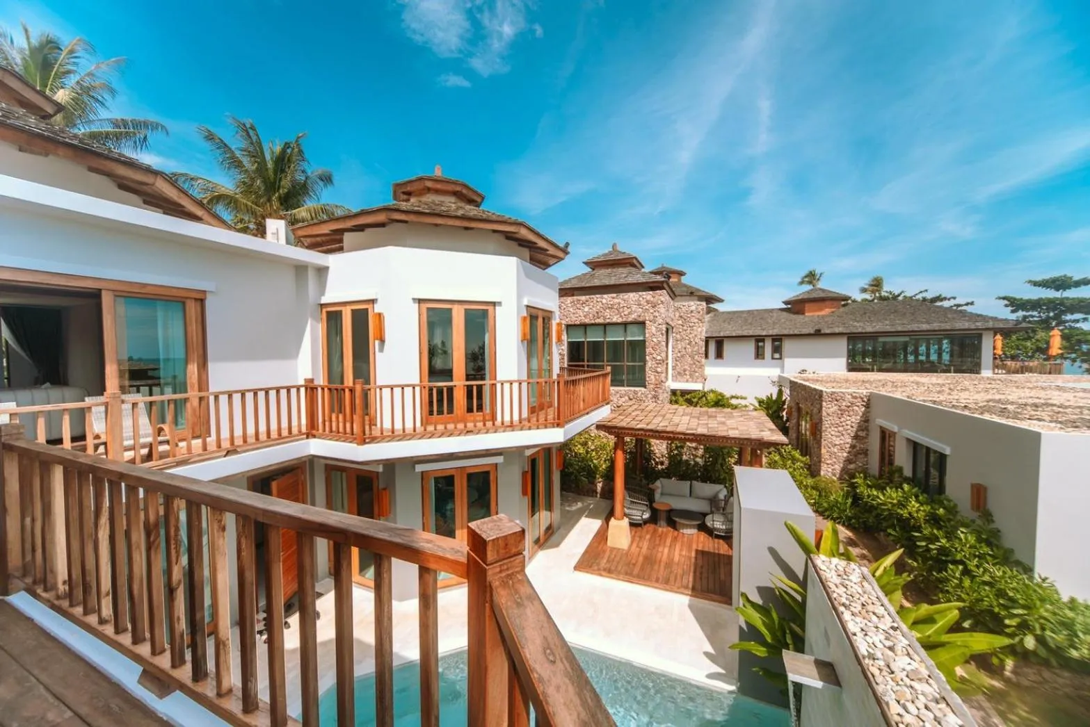 Family Room with Sea View in Yotaka Khanom