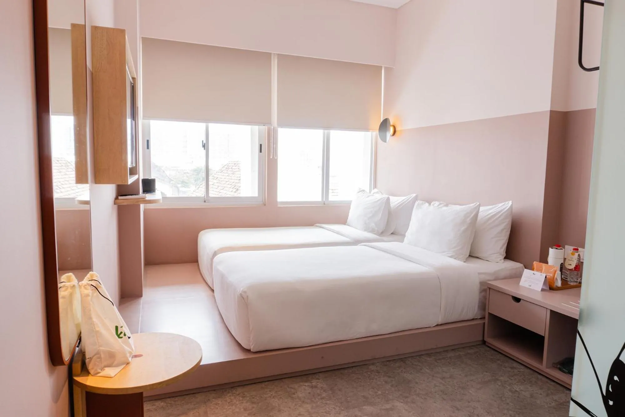 Twin Room in Kotta Hotel Semarang