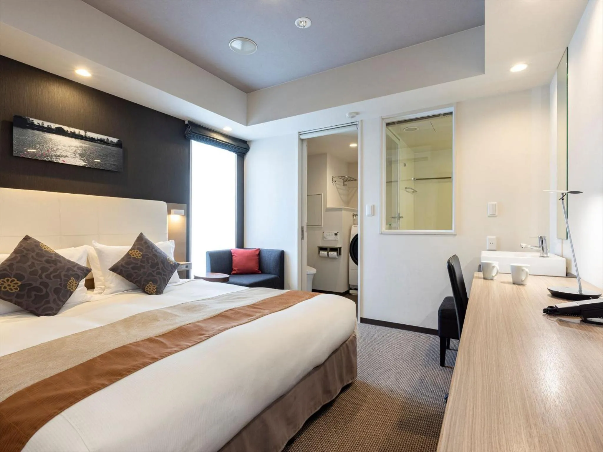 Comfort Double Room - single occupancy - Non-Smoking in Tokyu Stay Shimbashi - Ginza area