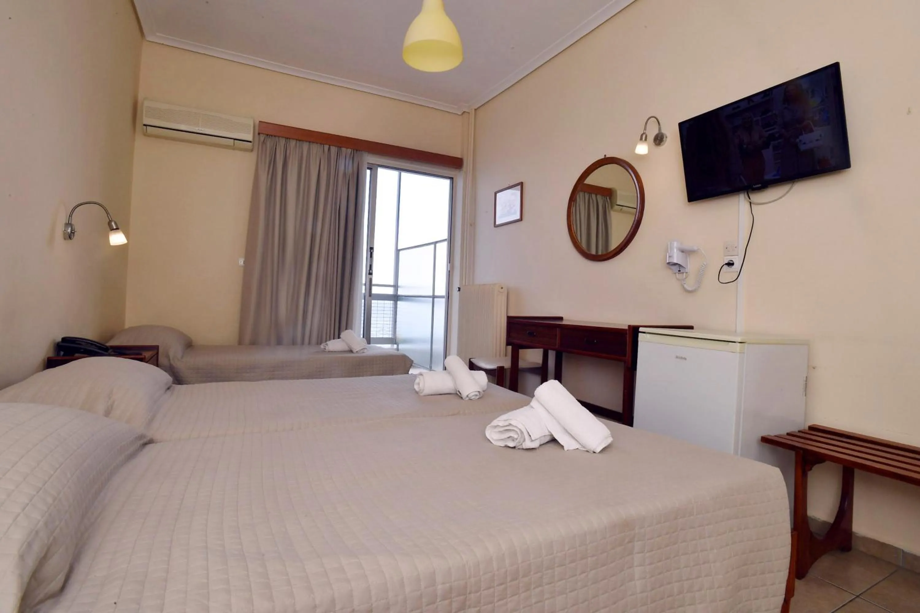 Triple Room with Sea View in Siagas Beach Hotel