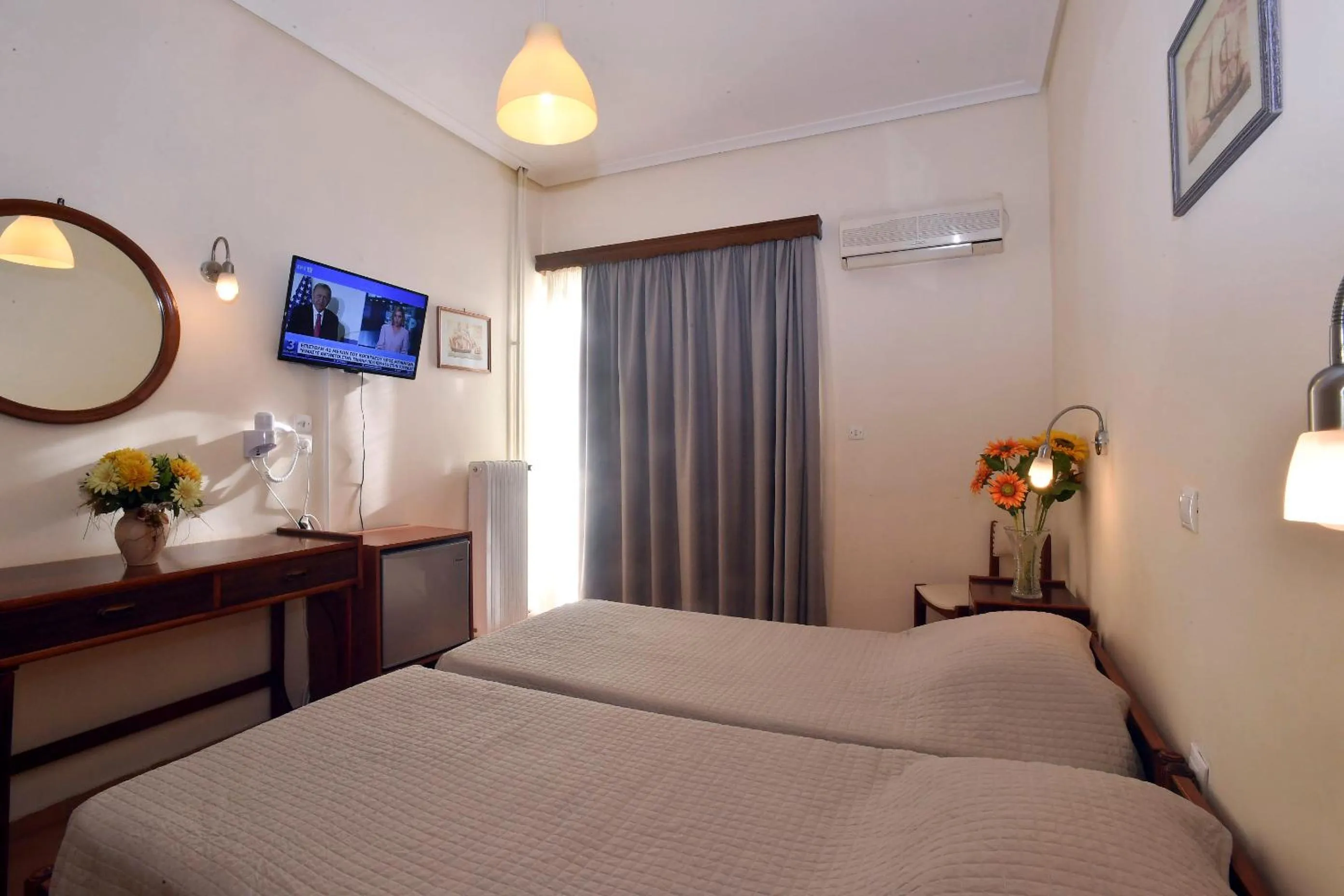Twin Room with Sea View in Siagas Beach Hotel