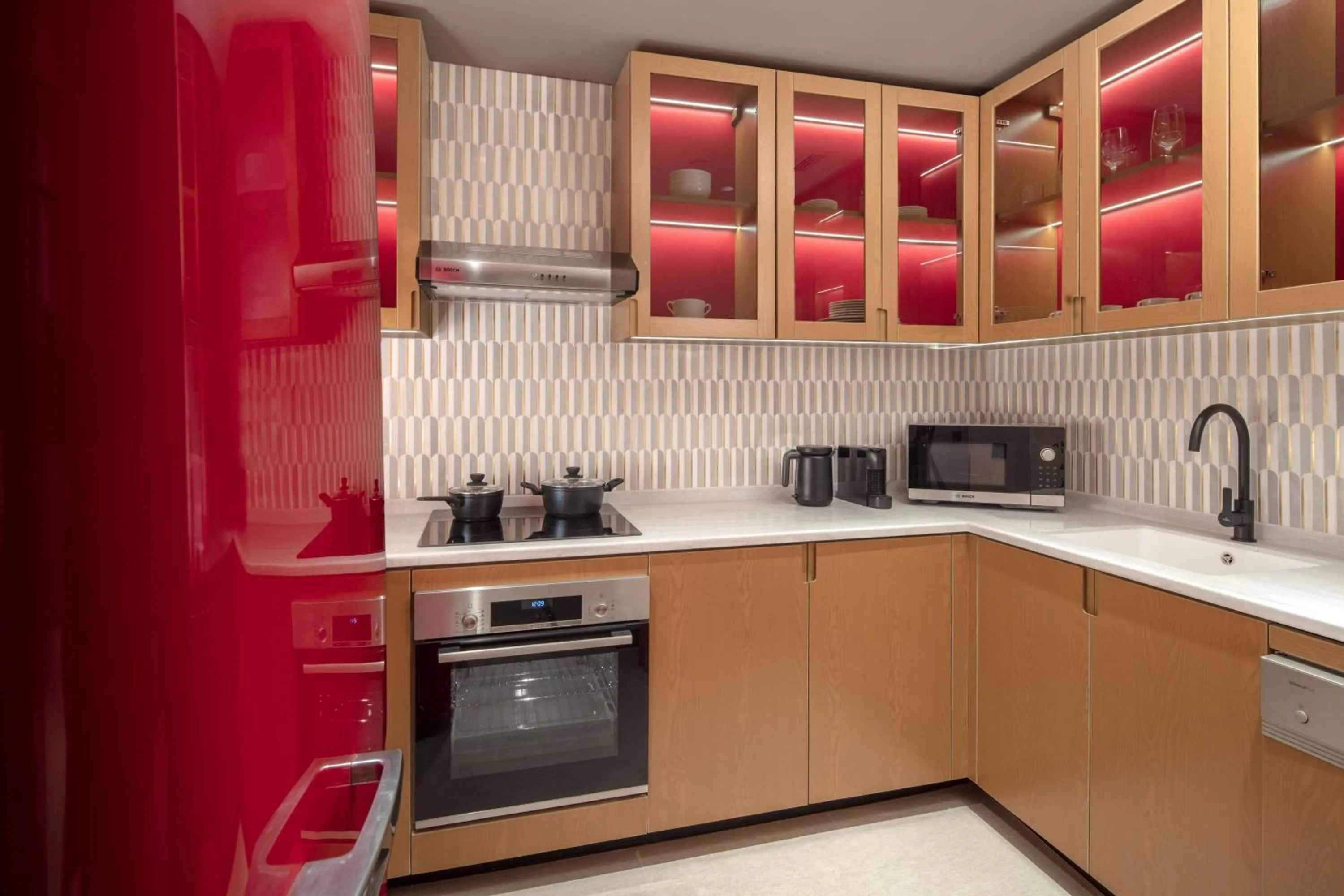 Kitchen or kitchenette in Andaz Doha, by Hyatt