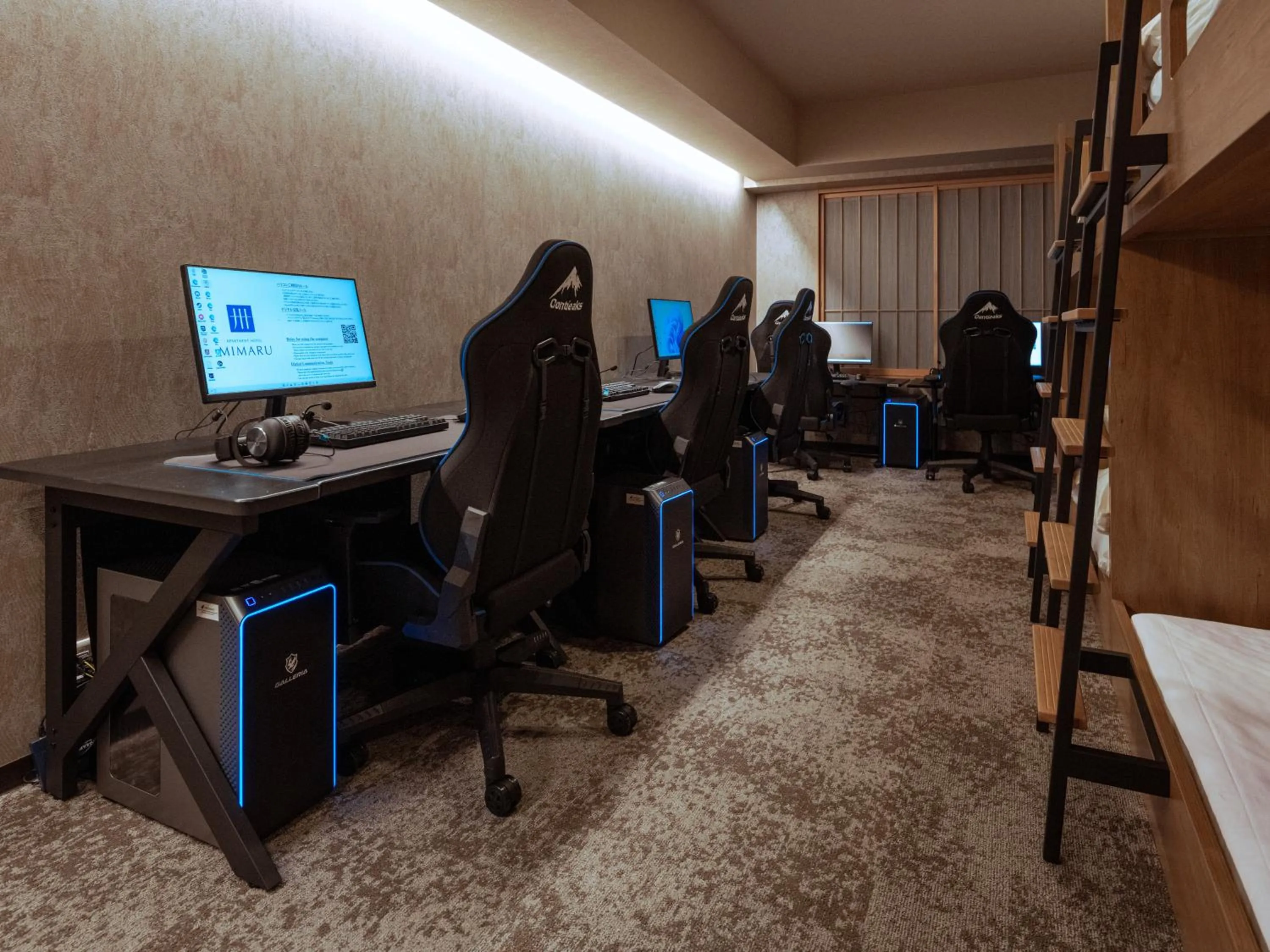 Quintet eSports Room in MIMARU Tokyo Ikebukuro