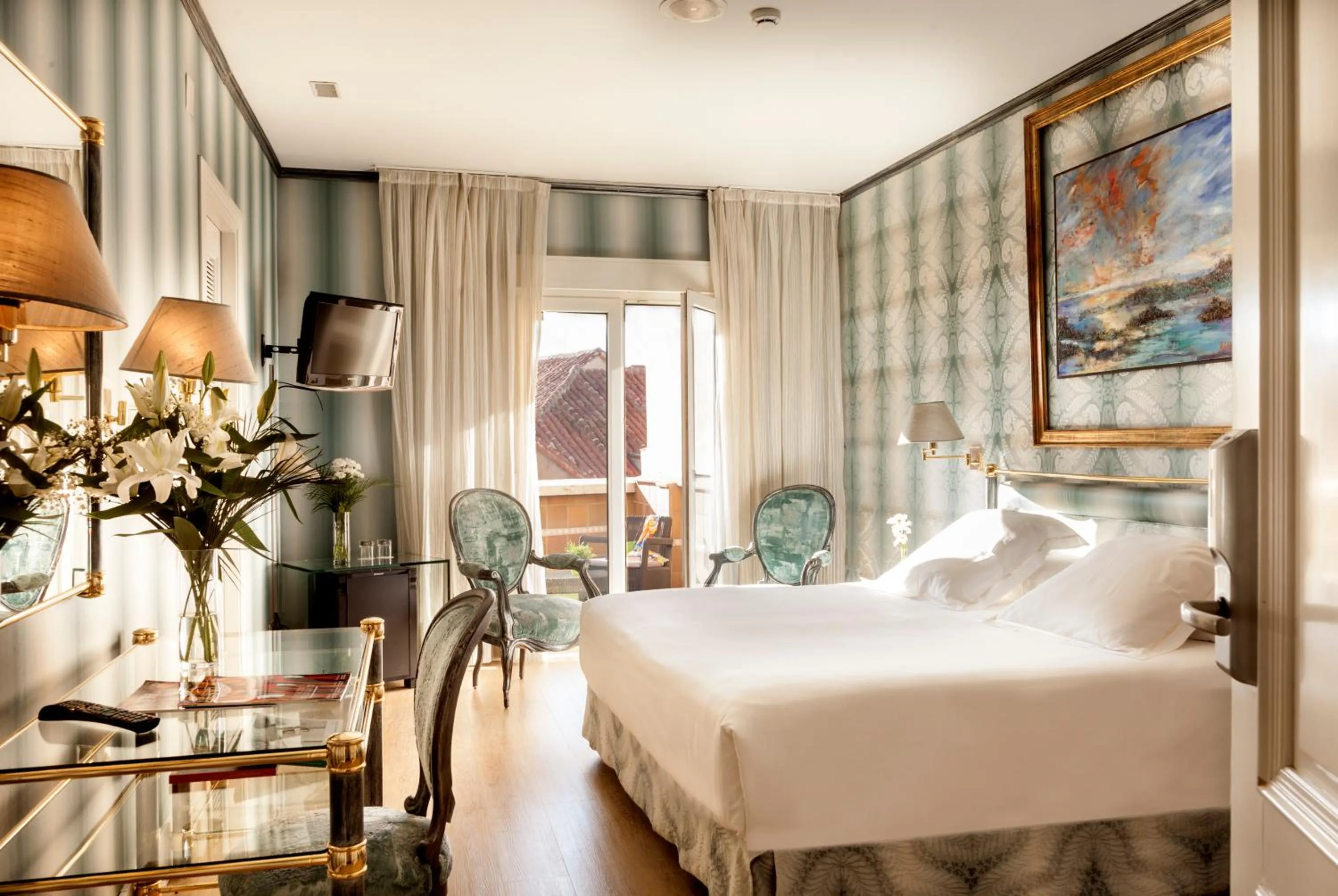 Superior Double or Twin Room with Balcony in Inhala Hotel Garden