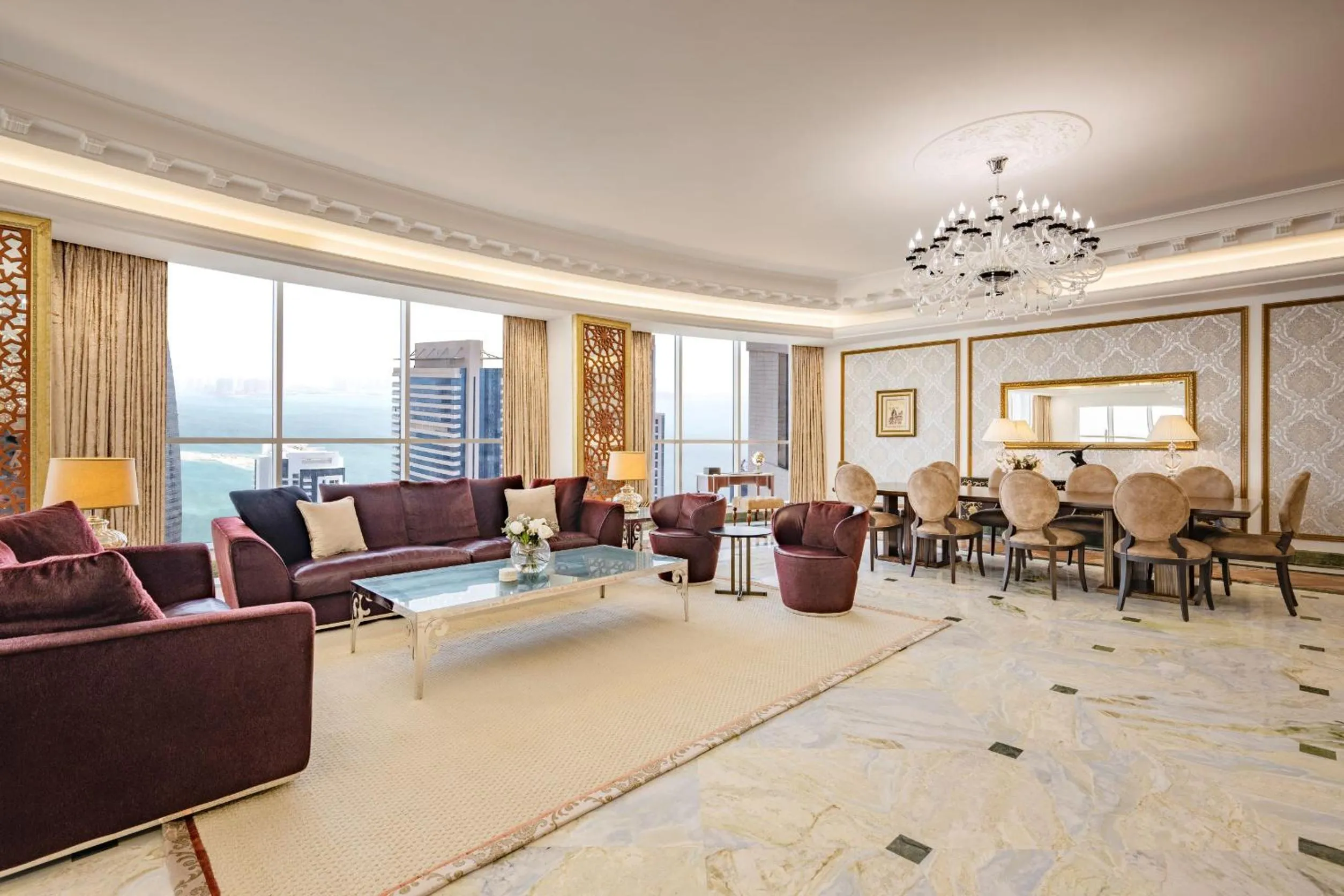 Four Bedroom Suite - with Terrace in Dusit Hotel & Suites - Doha