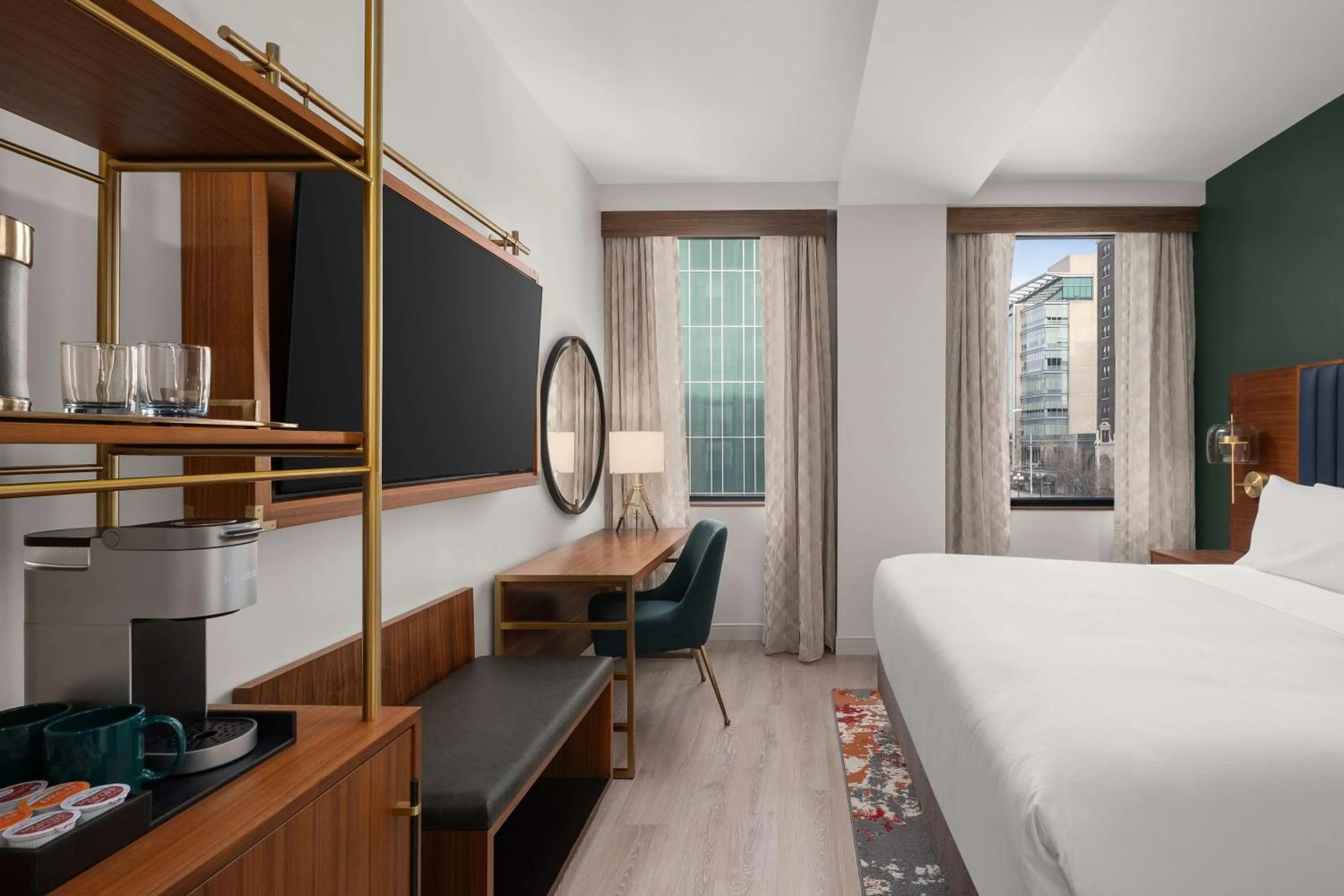 King Room in Hotel Ardent Dayton Downtown, Tapestry Collection By Hilton