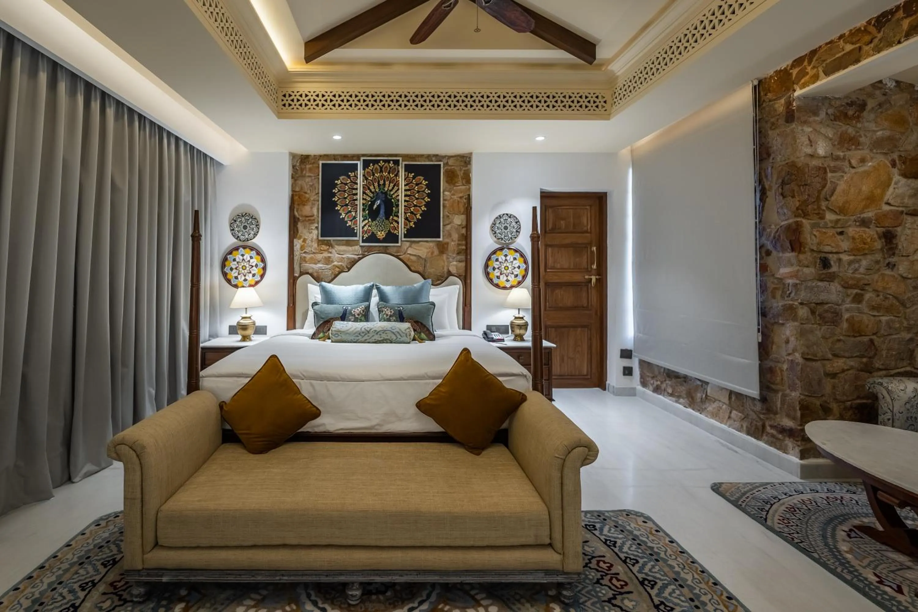 Villa with Private Pool - single occupancy in Juna Mahal Jungle Resort Ranthambore