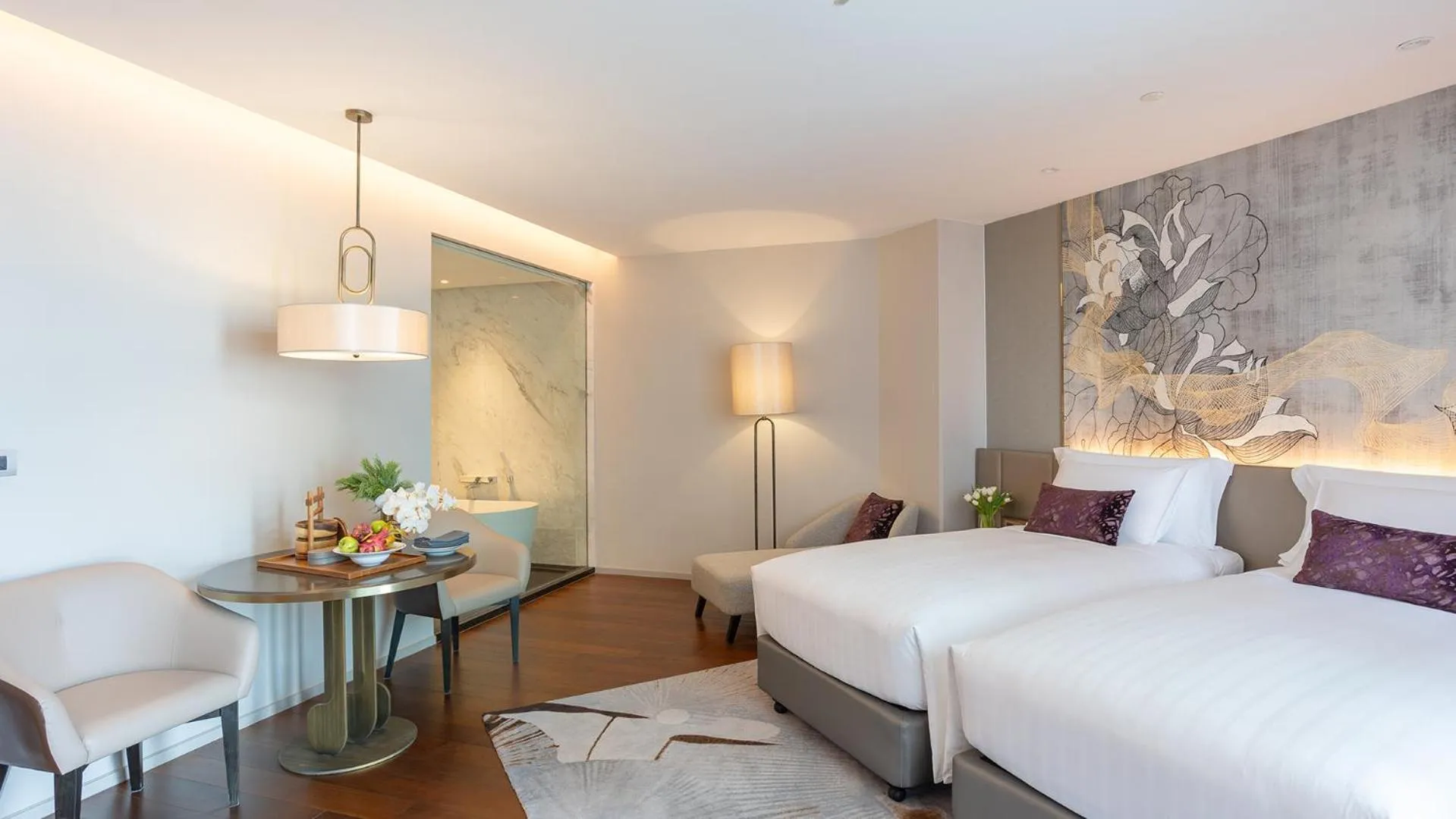 Premier Twin Room in Chatrium Grand Bangkok