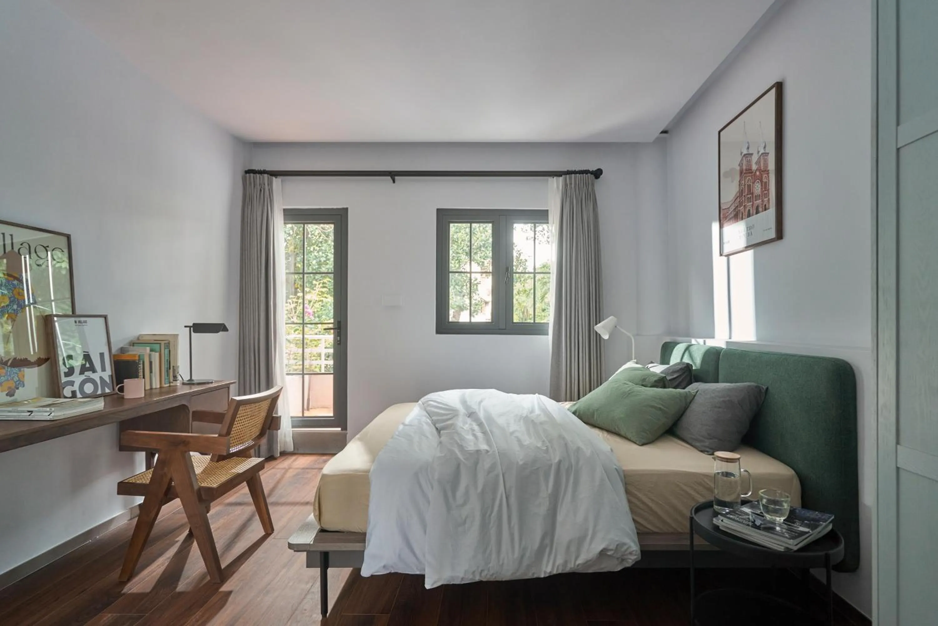 Studio with Balcony in M Village Living Tú Xương