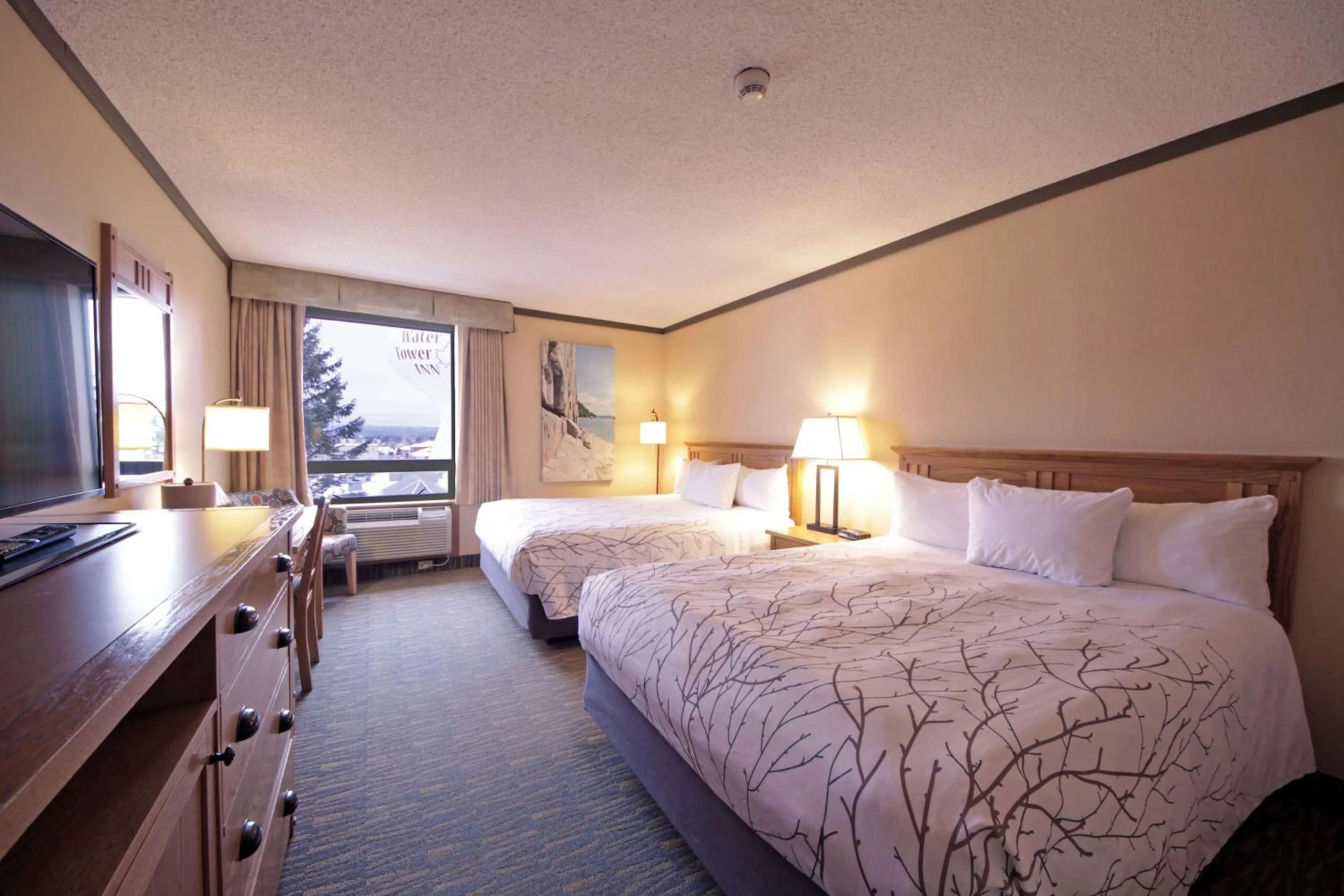 Queen Room with Two Queen Beds and Bath Tub - Non-Smoking in The Water Tower Inn - BW Premier Collection