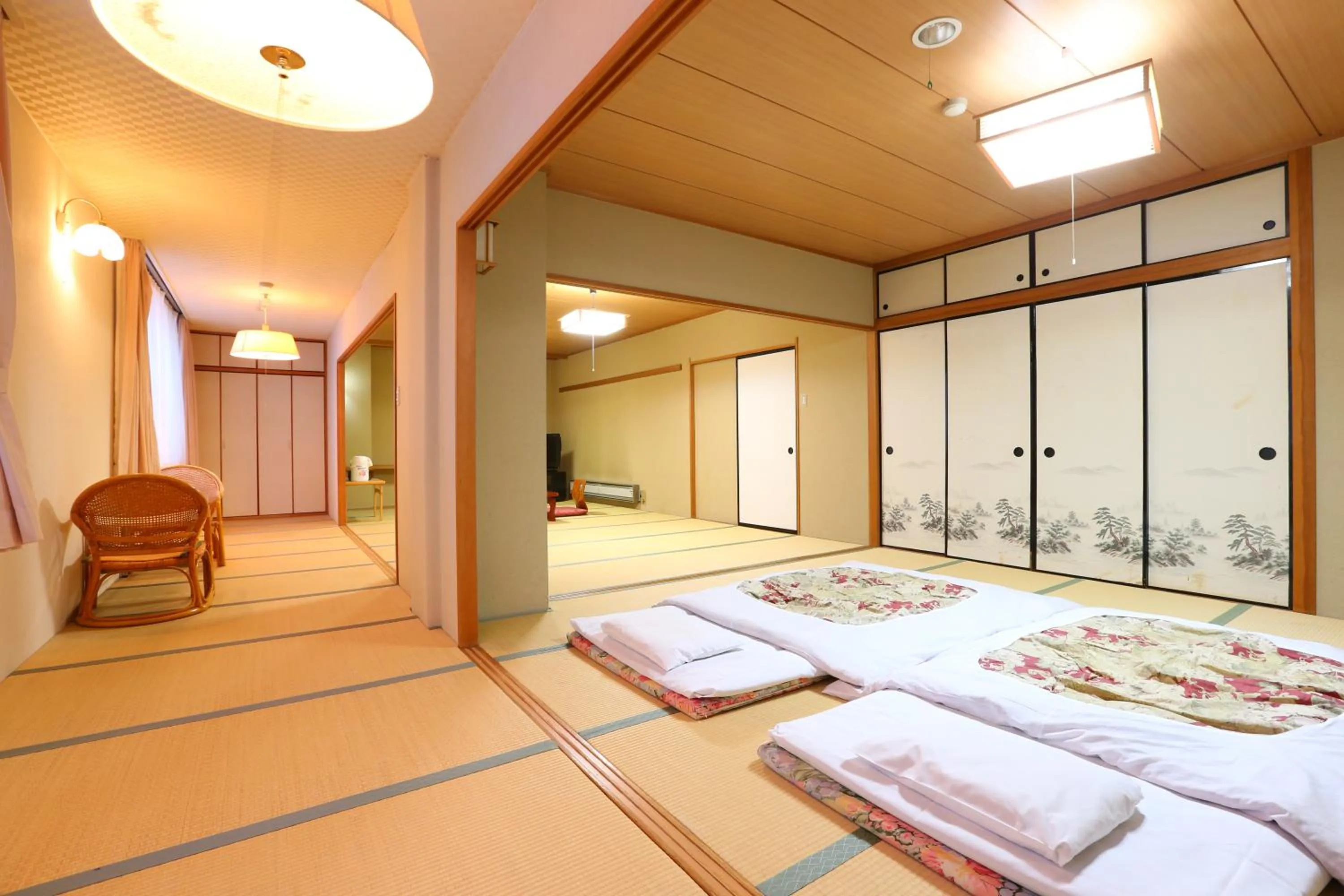 Family Room with Bathroom in Hotel Yudanaka