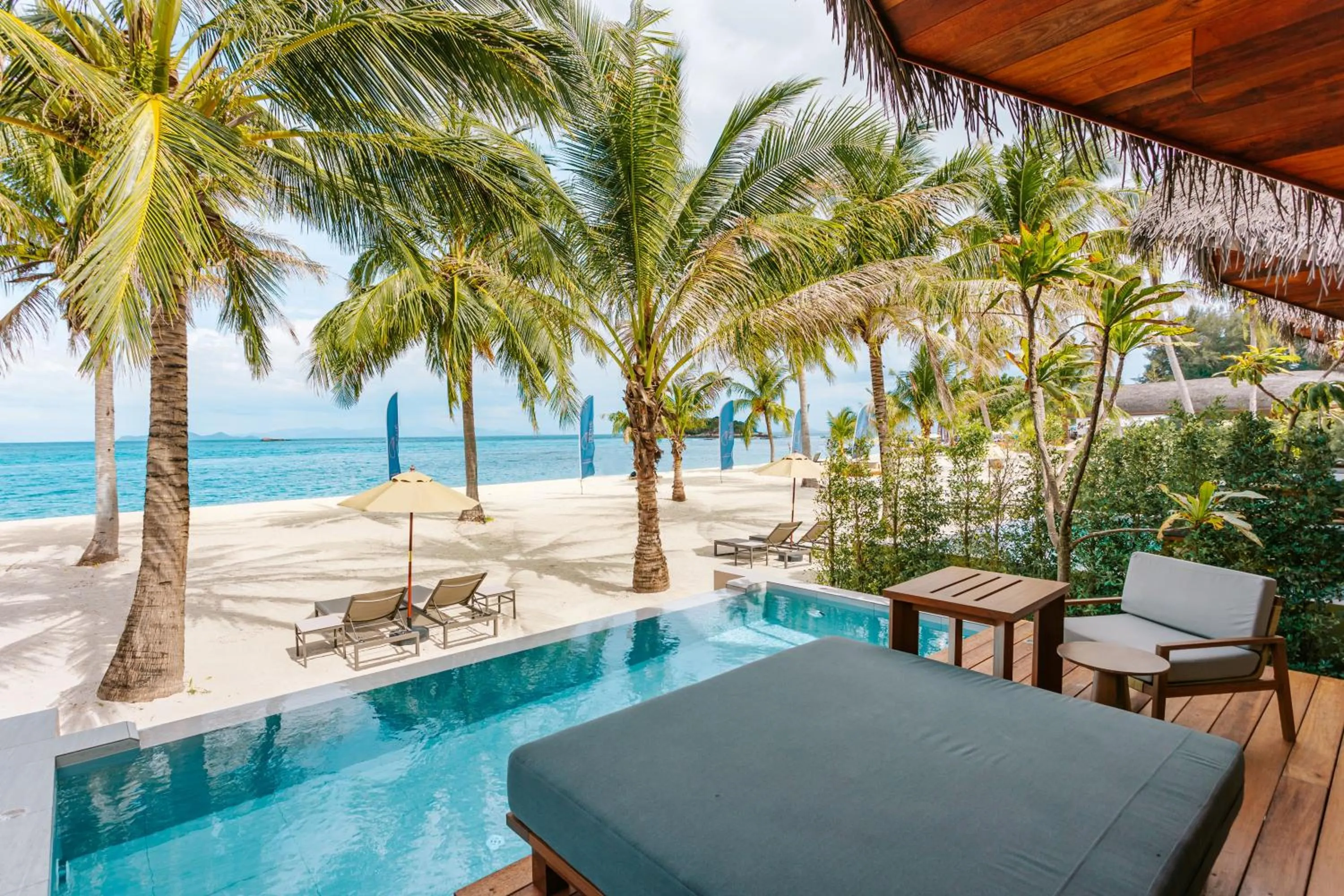 Sand Beachfront Pool Villa in Irene Pool Villa Resort, Koh Lipe