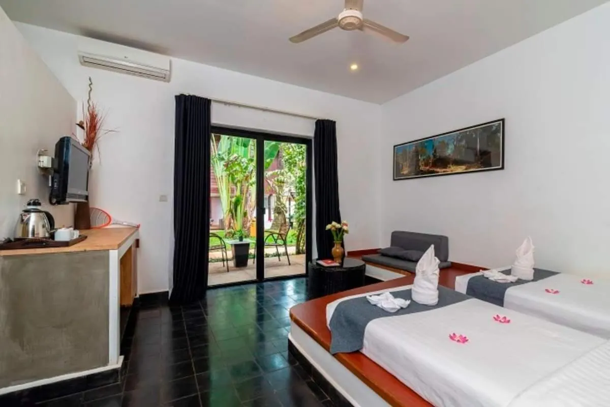 Deluxe Twin Room With Balcony in Apsara Greenland Boutique Villa & Resort