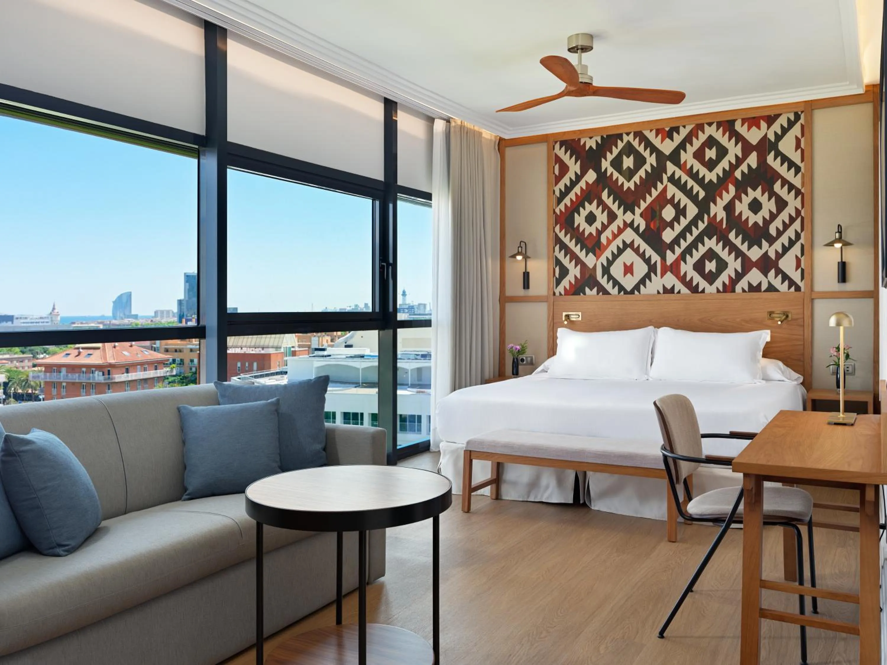 Junior Suite with Spa Access (3 Adults) in H10 Marina Barcelona