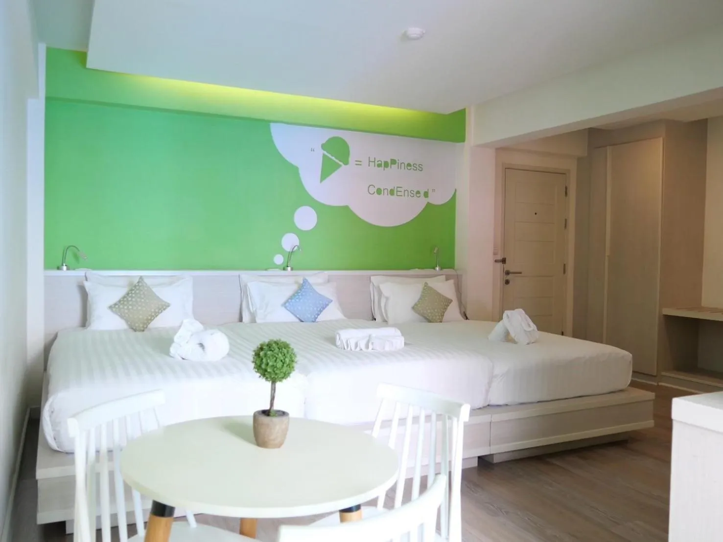 Triple Room with Balcony in The Tint At Phuket Town - SHA Plus