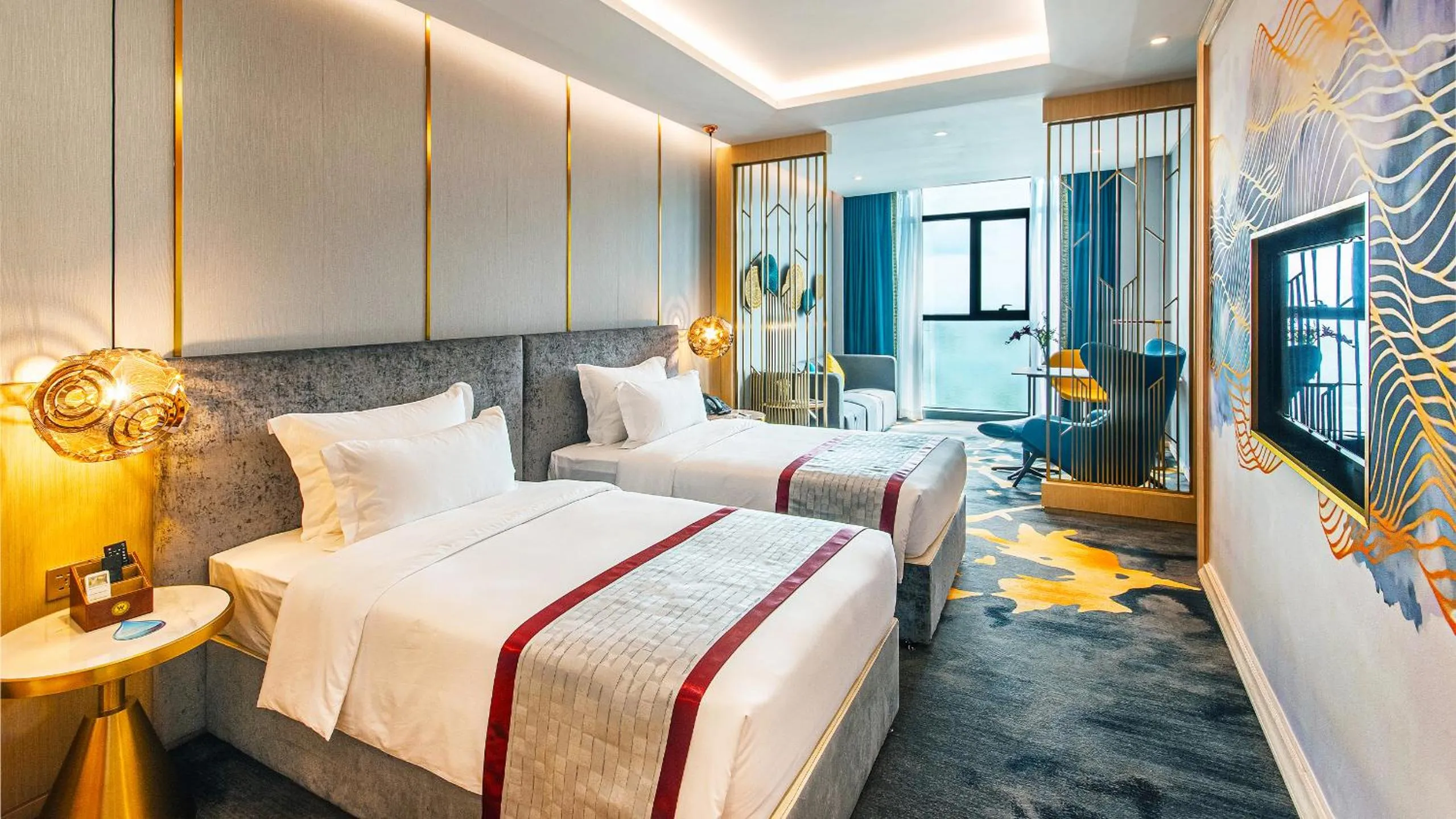 Seaview Premier Studio Twin  in Won Majestic Hotel Cambodia