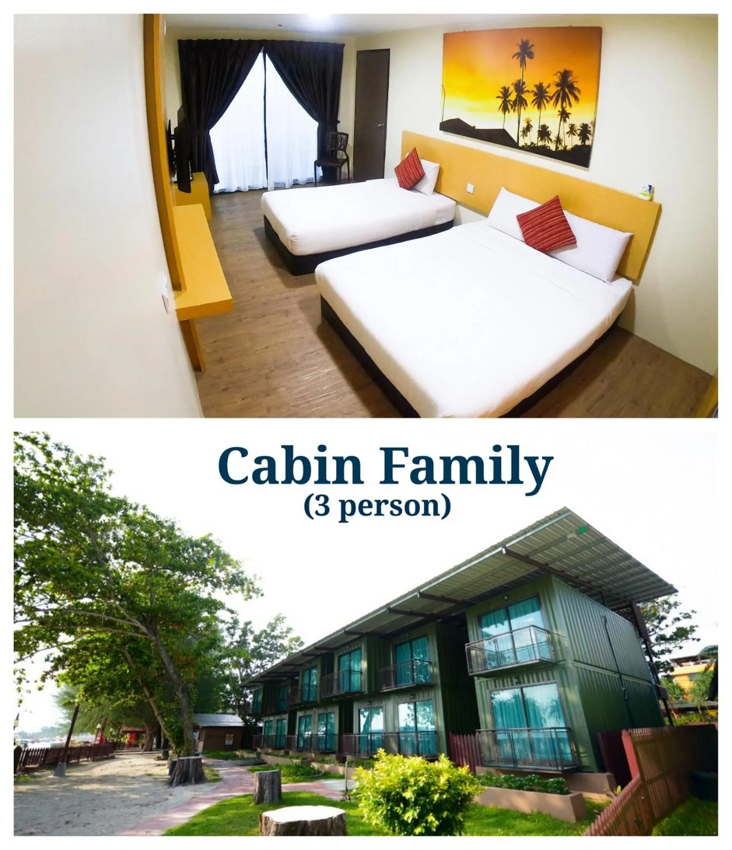 Superior Triple Room with Sea View in Delta Chenang Resort