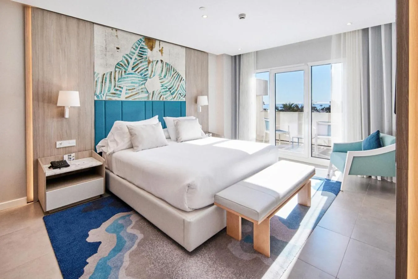 Premium Double Room with Sea View in Alanda Marbella Hotel & Wellness