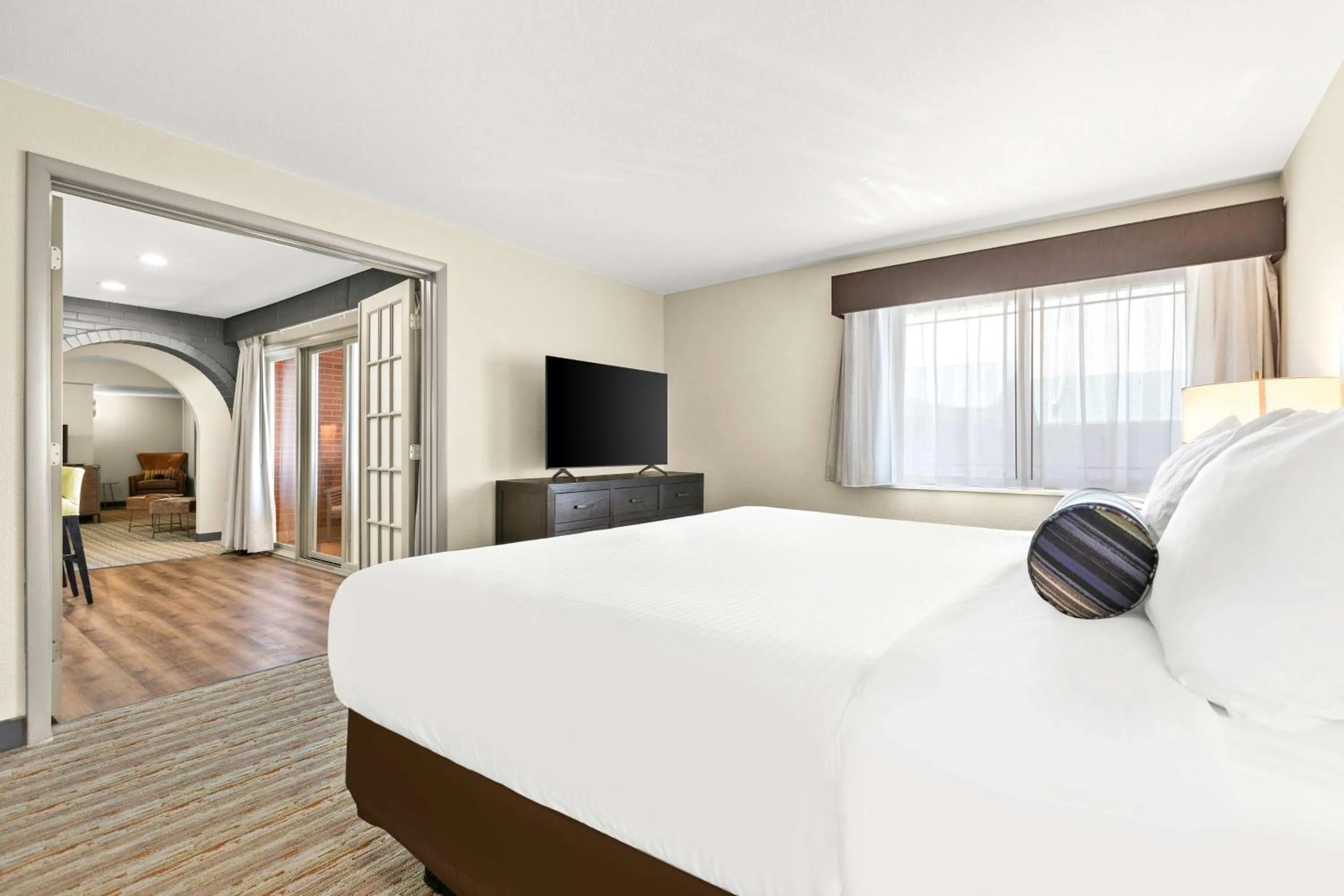 One-Bedroom King Suite with Sofa Bed and Balcony in Best Western Downtown Casper Hotel