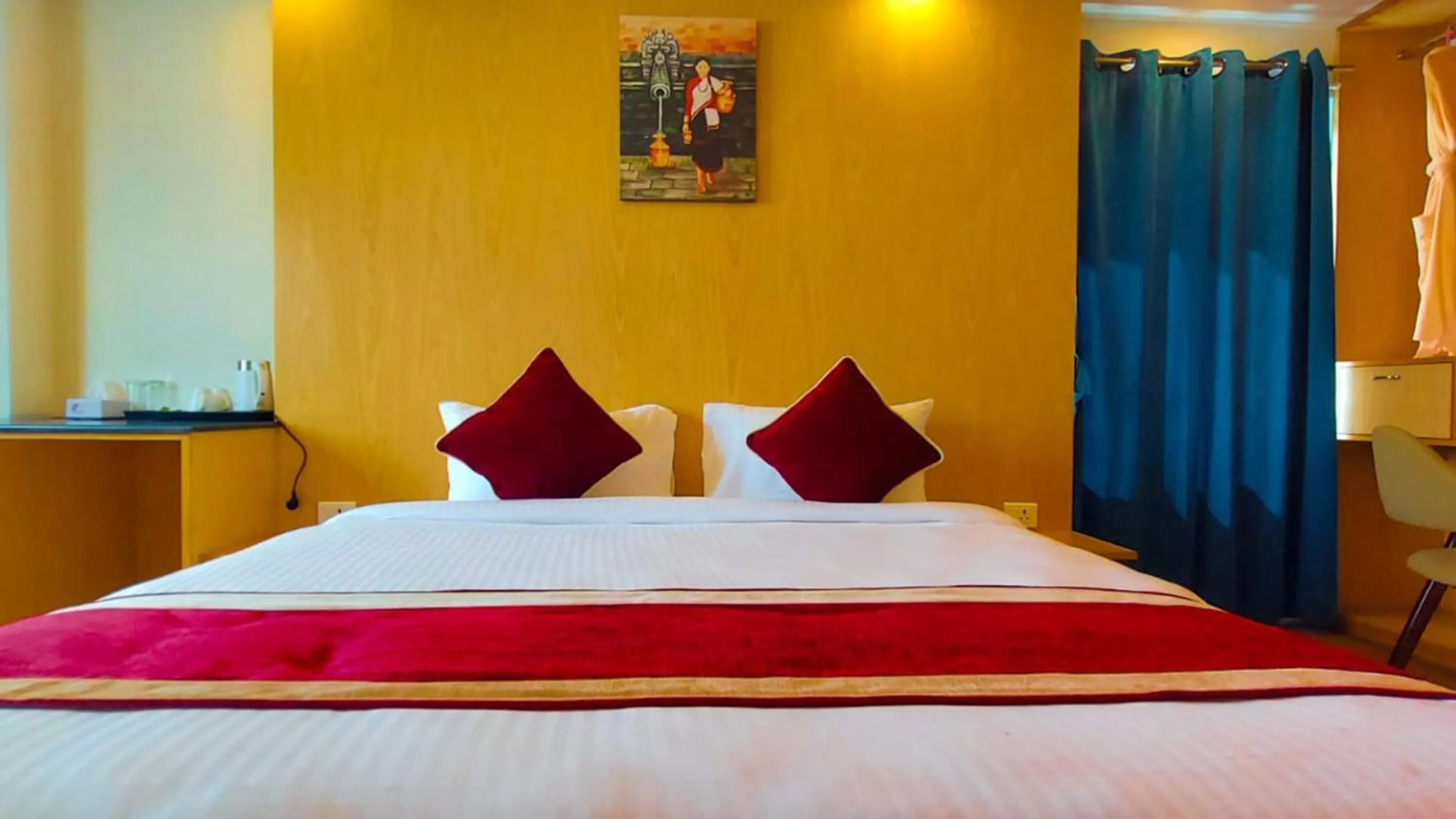 Deluxe Double Room in Hotel Grand View