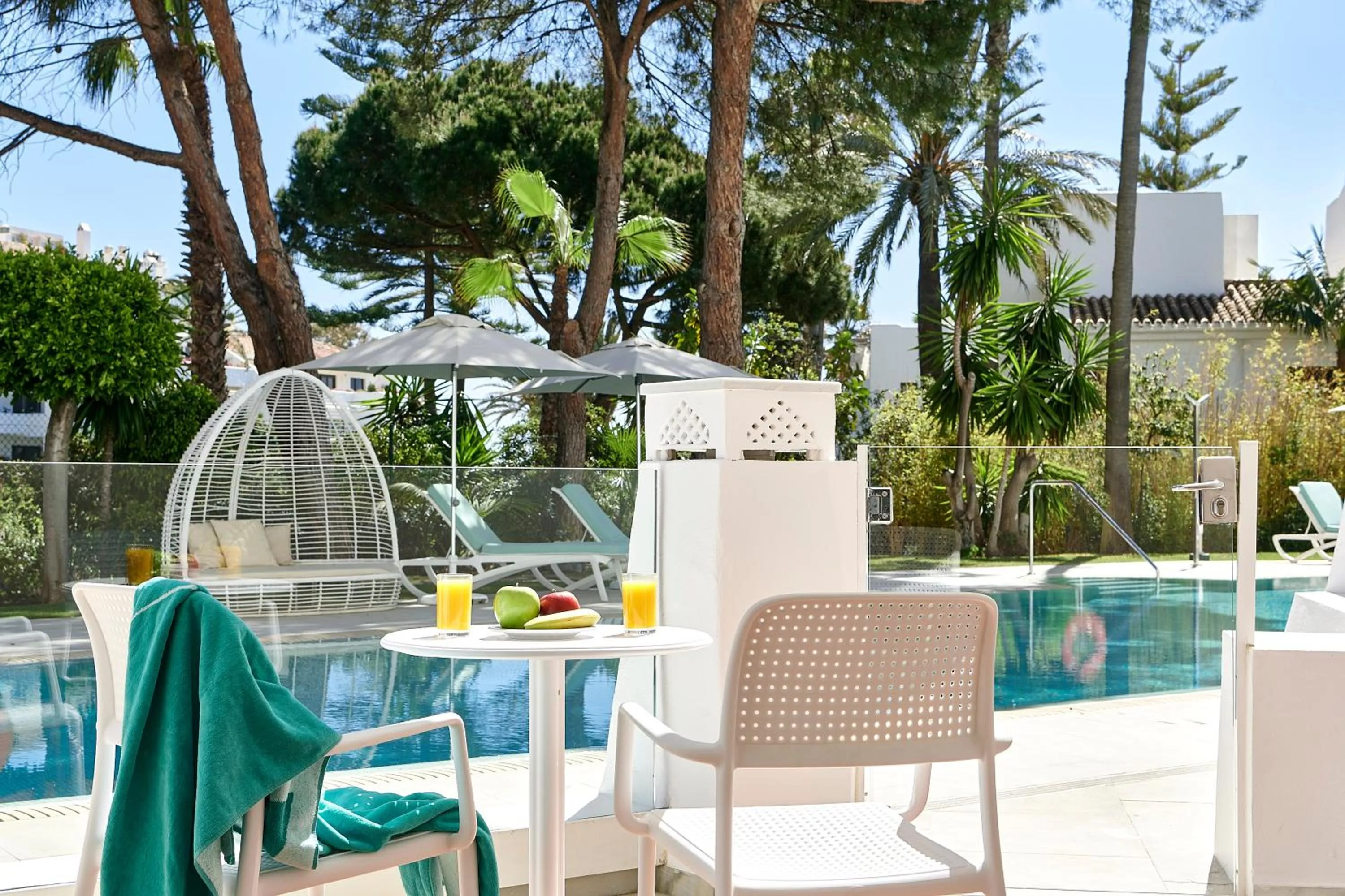 Twin Room with direct access to semi-private pool  in Iberostar Selection Marbella Coral Beach