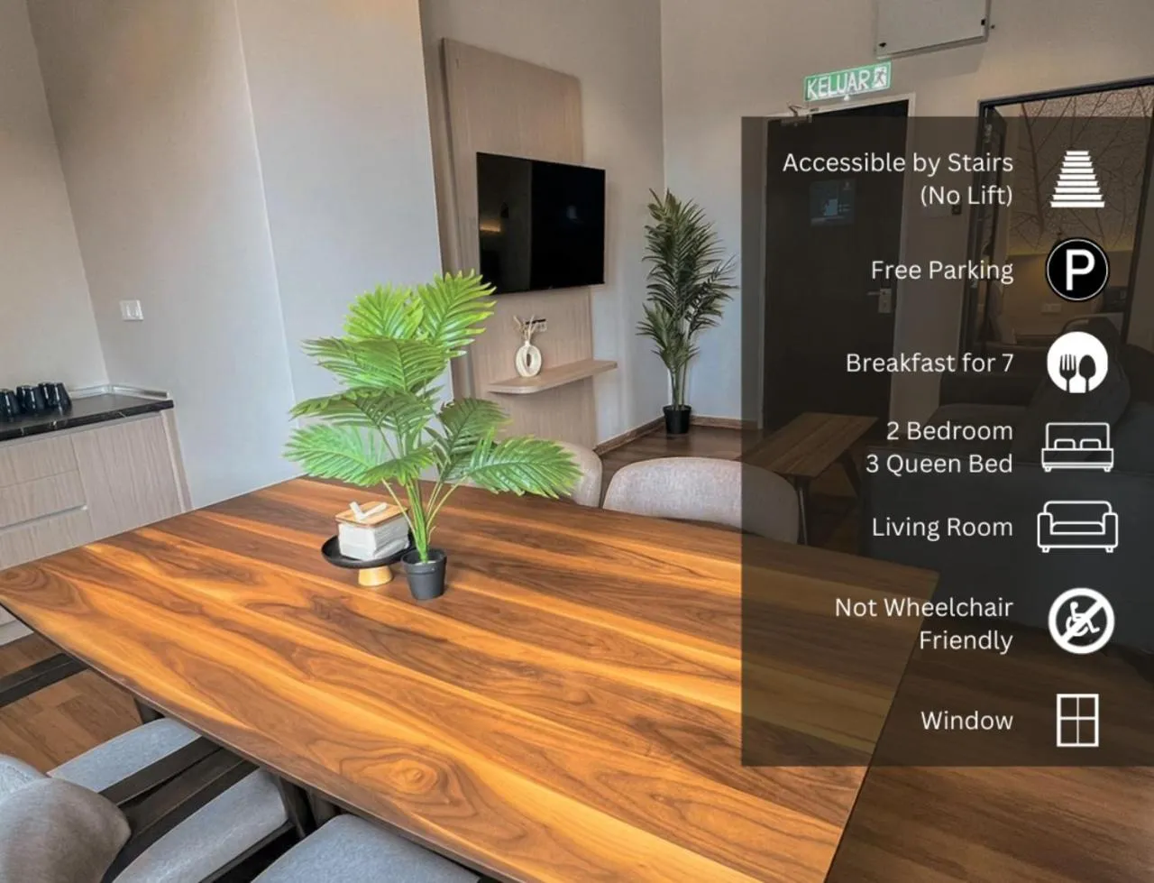 Two-Bedroom Suite in Hotel Brynton at Cameron Centrum Mall