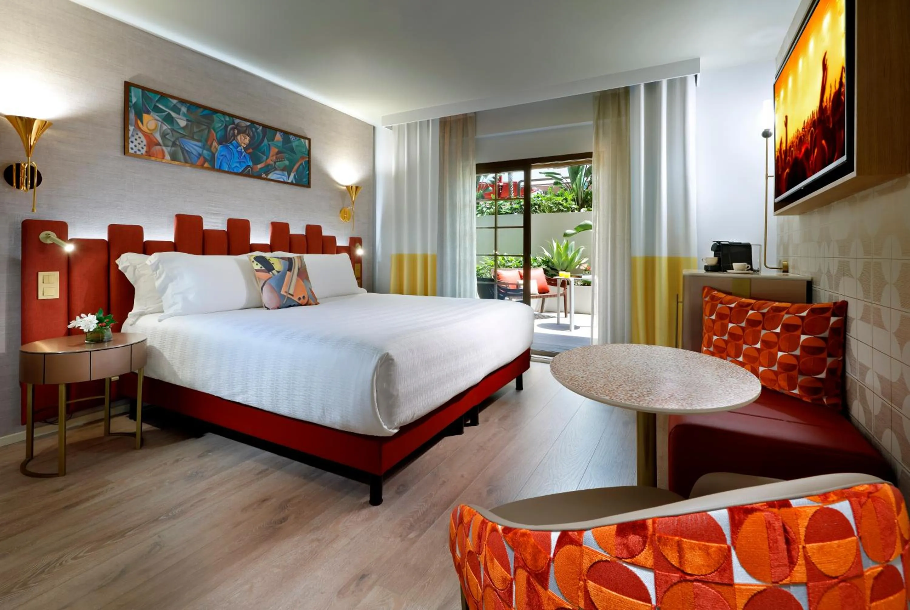 Deluxe Twin Room with Terrace in Hard Rock Hotel Marbella - Puerto Banús