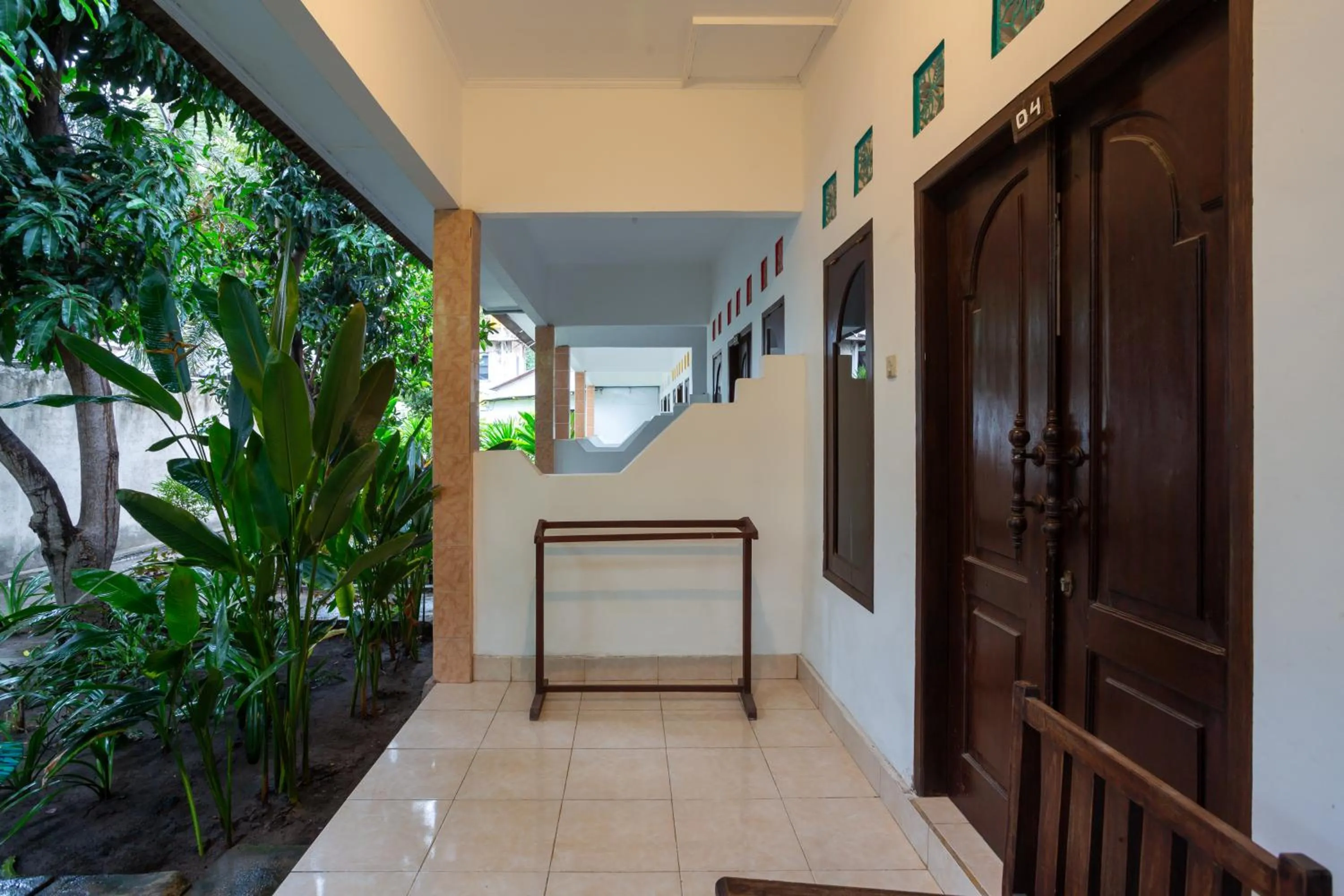 Single Bed in Male Dormitory Room in Kidi's Lodge Gilitrawangan