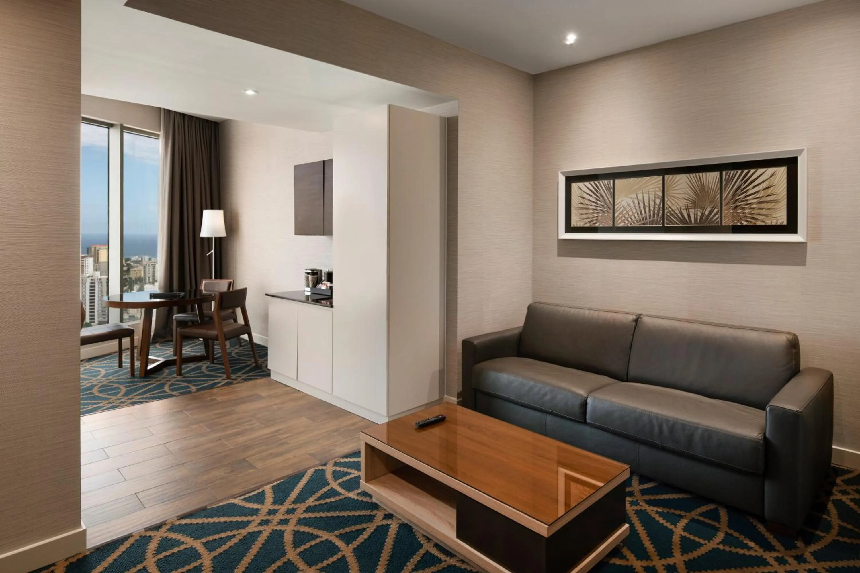 One-Bedroom Suite with Two Double Beds in Embassy Suites by Hilton Santo Domingo