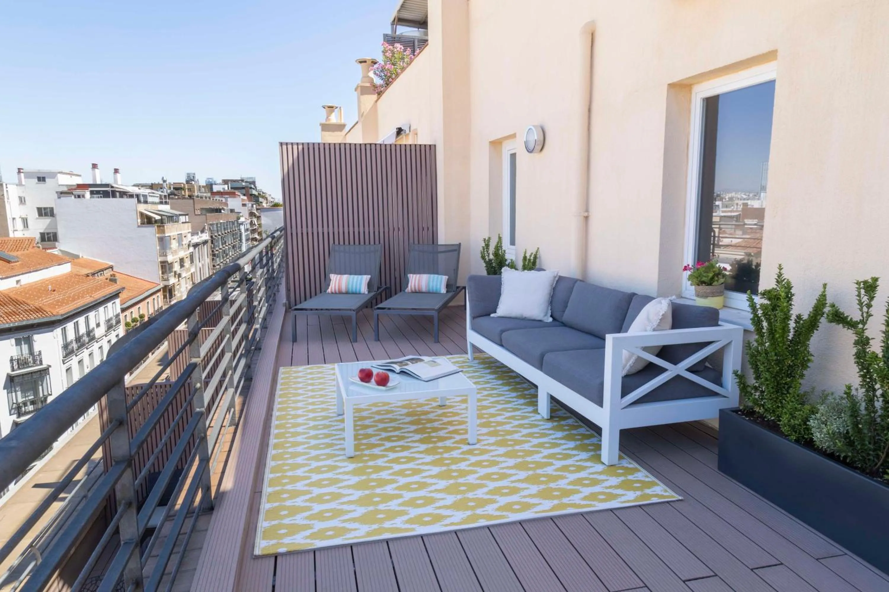 Standard Double or Twin Room with Terrace in NH Madrid Lagasca