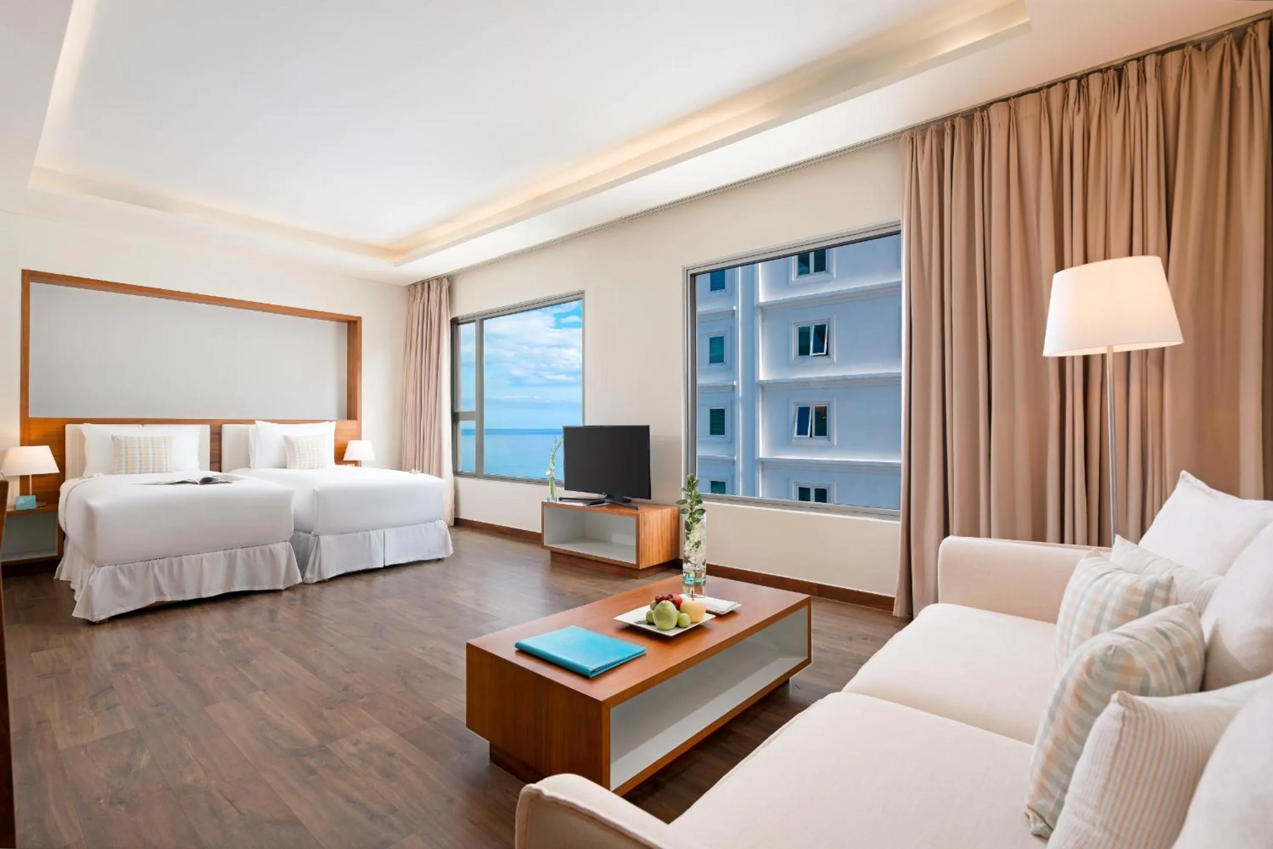 Special Offer - Studio Twin with City View in A La Carte Da Nang Beach