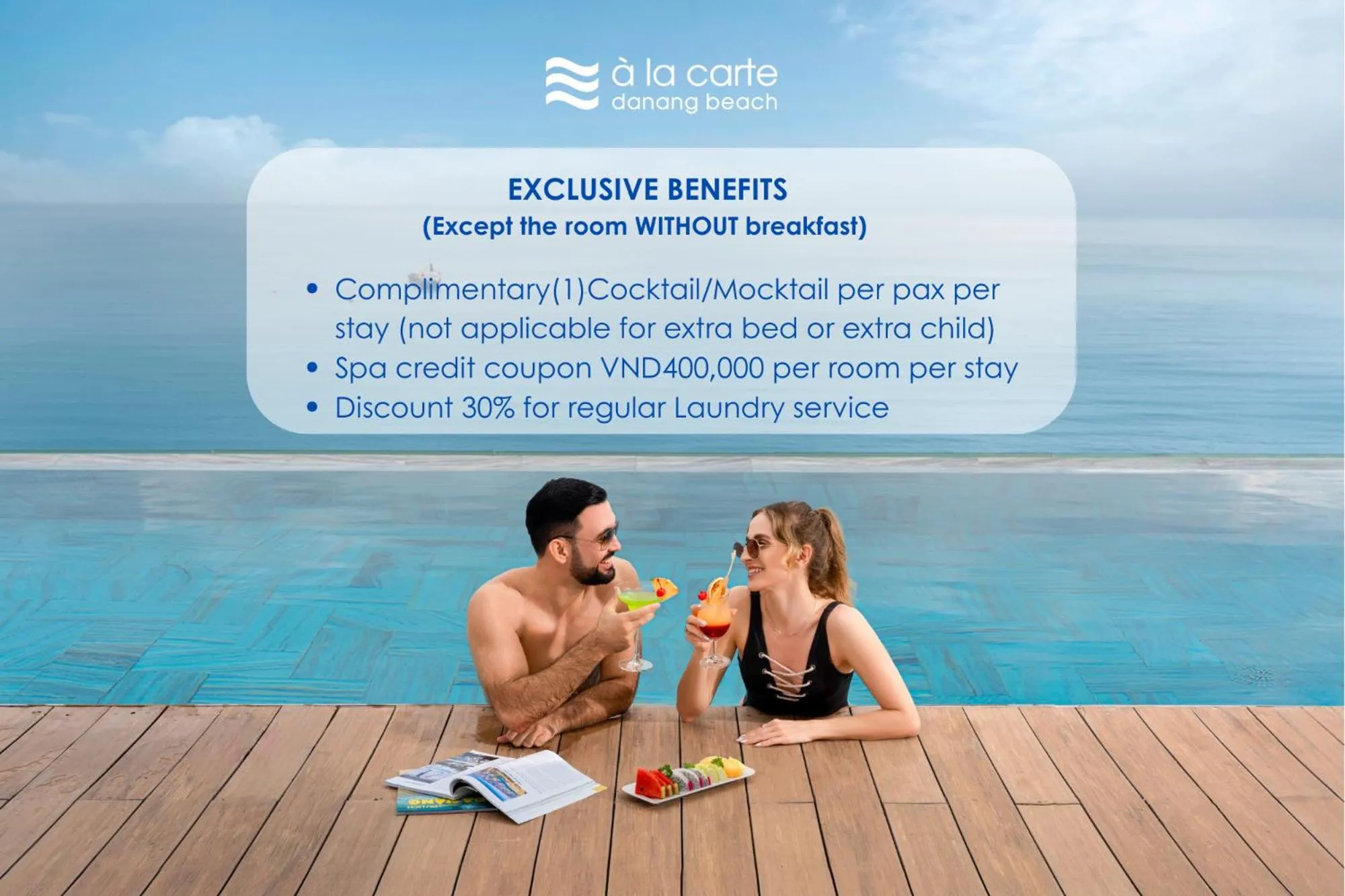 Special Offer - One-bedroom Ocean View Suite with Balcony in A La Carte Da Nang Beach