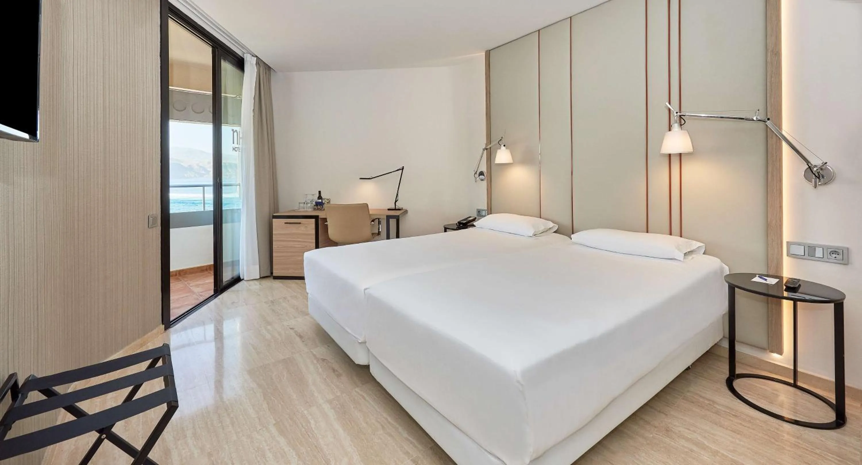 Superior Double or Twin Room with View and Terrace with Extra Bed (2 Adults + 1 Child) in NH Imperial Playa