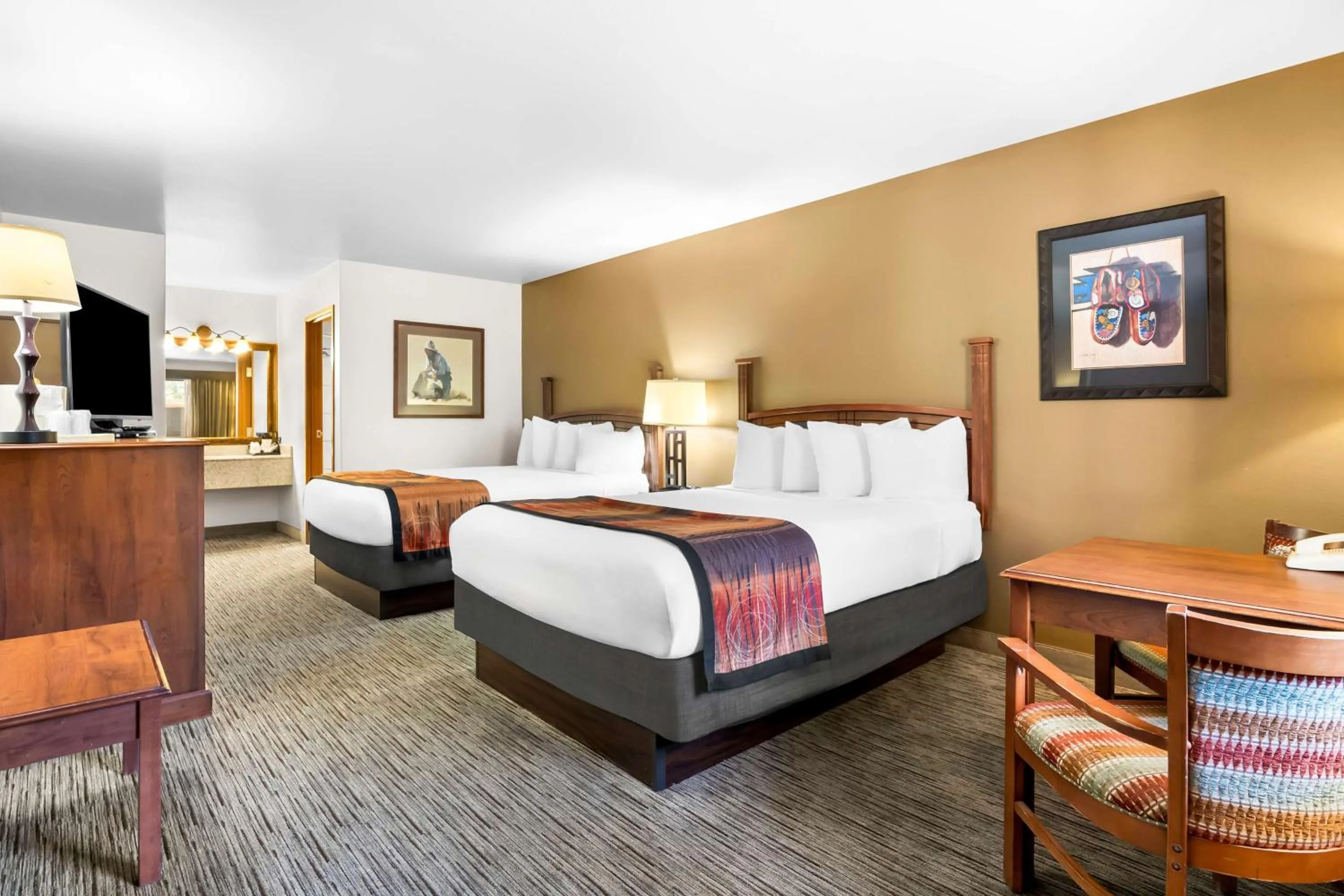 Queen Room with Two Queen Beds - Non-Smoking in Best Western Grande River Inn & Suites