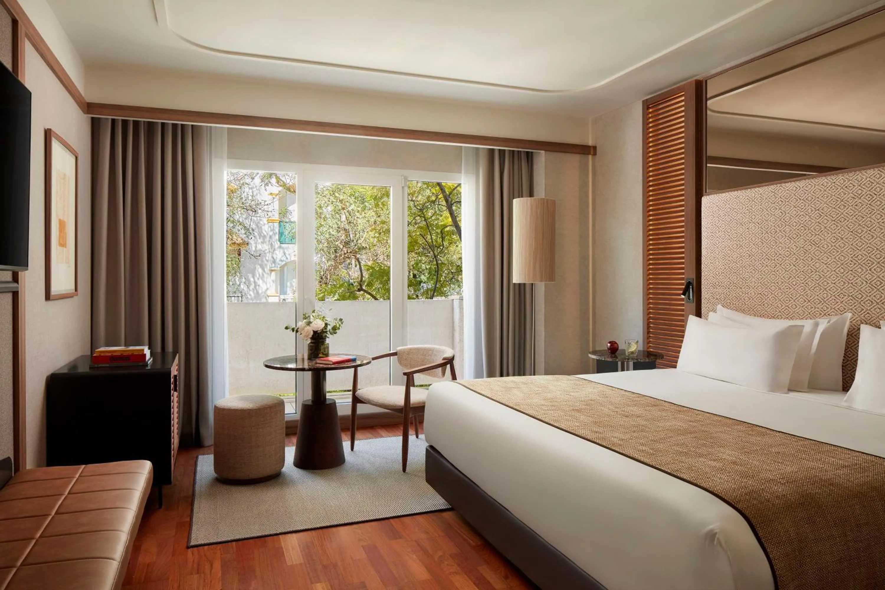 Superior Room with City View and Terrace in NH Collection Marbella