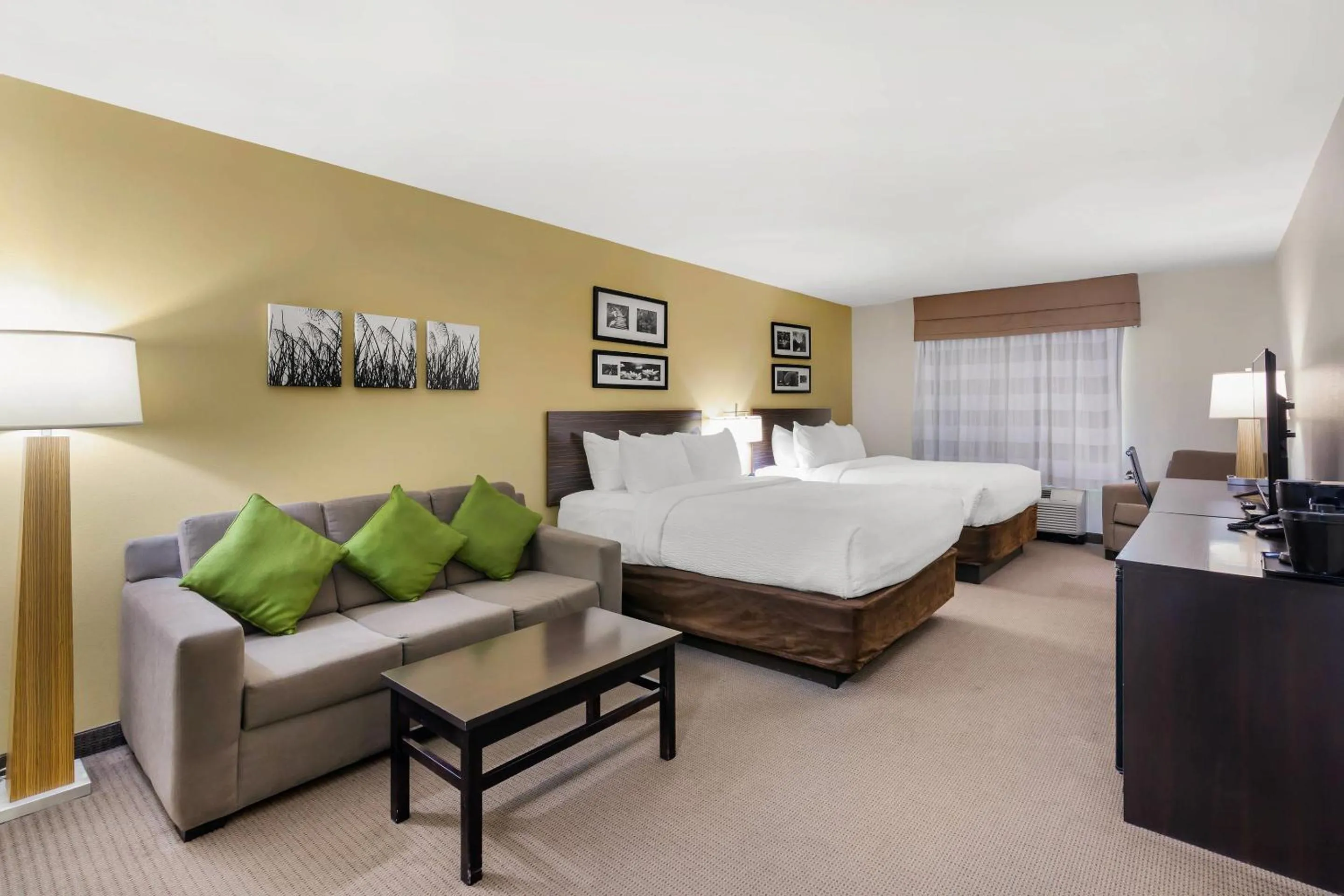 Suite with Two Queen Beds - Accessible/Non-Smoking in Sleep Inn & Suites Devils Lake