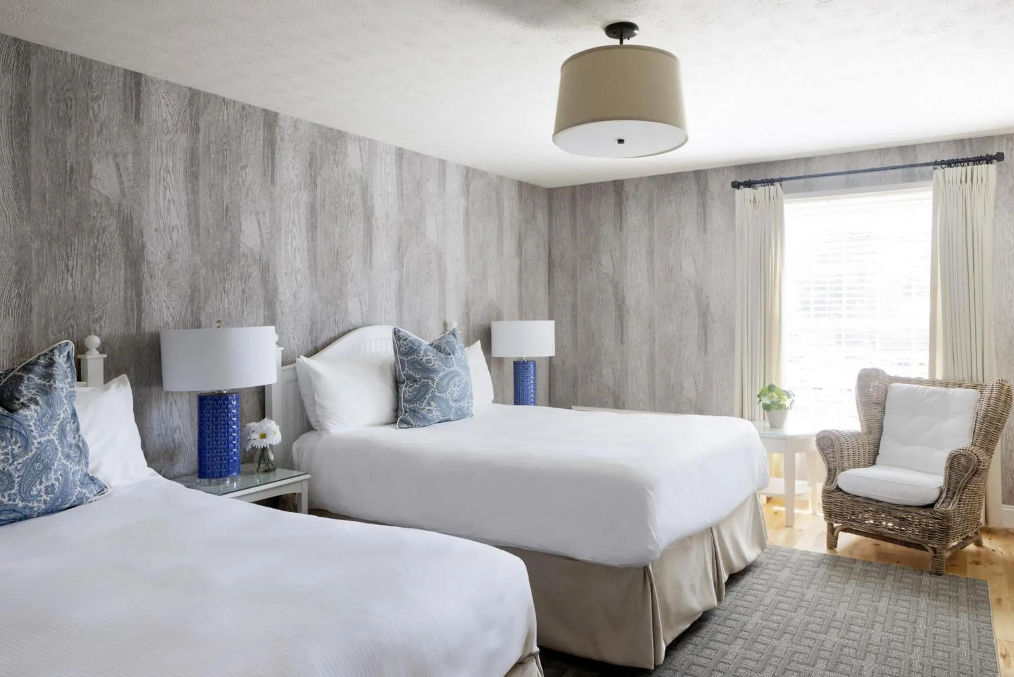 Wharf House Double Room with Two Double Beds-No Elevator in Wharf House Annex in The Boathouse