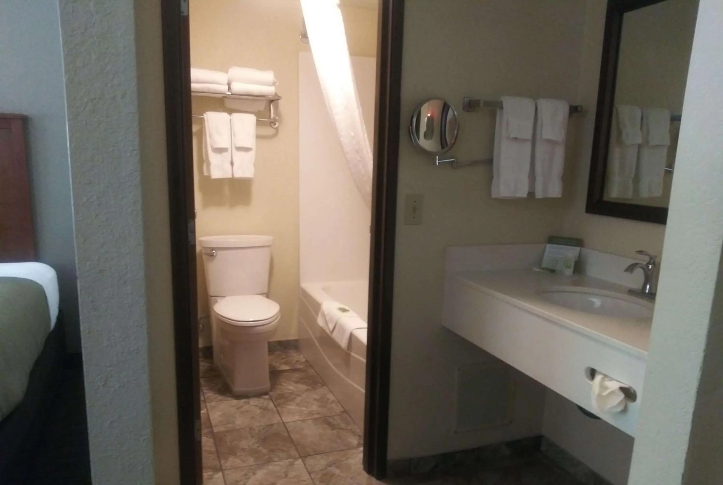 Queen Room with Two Queen Beds/ Adjoining Door - Non-Smoking in AmericInn by Wyndham Spencer