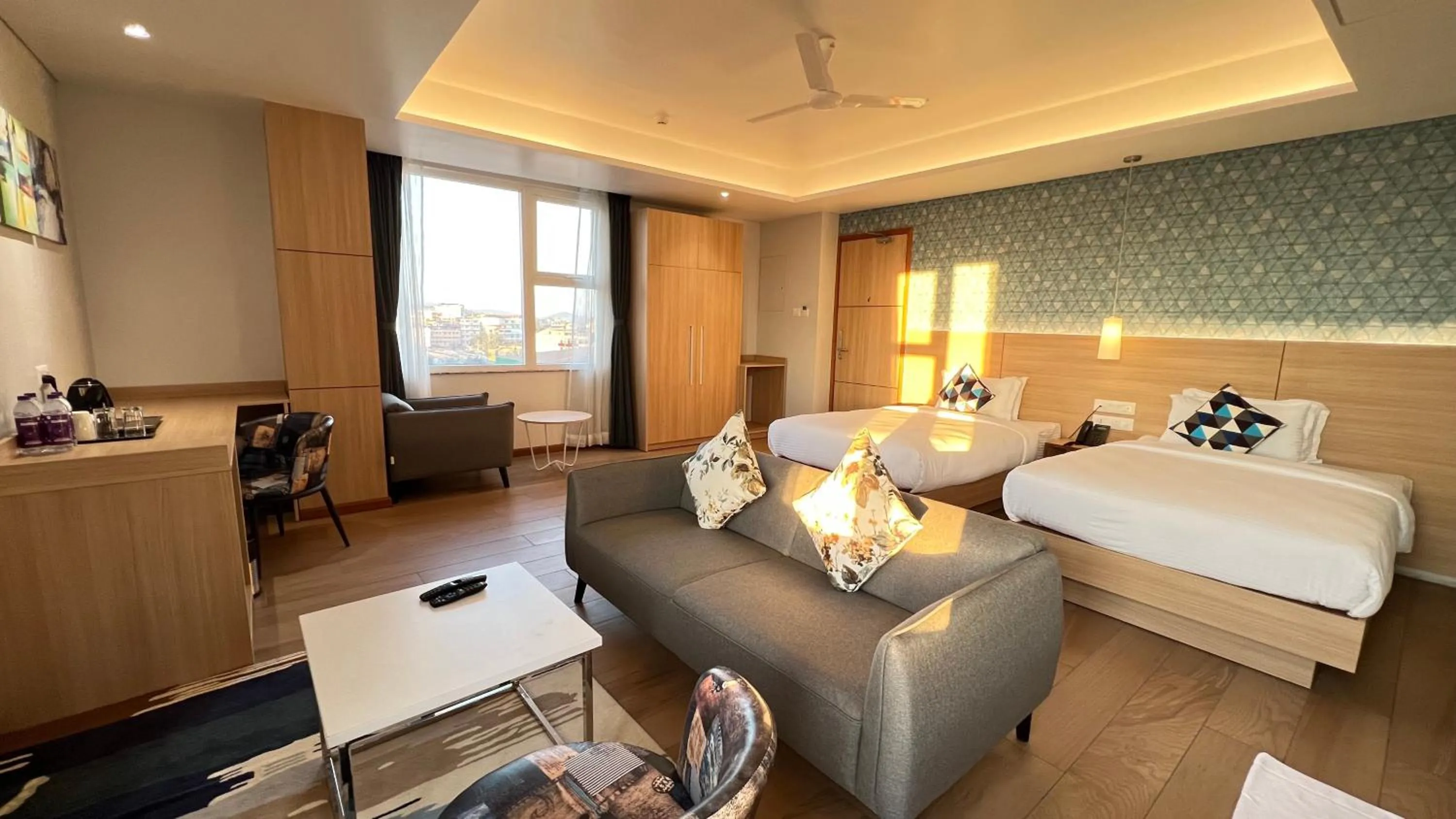 Family Room with Mountain View in Aurora Boutique Hotel Imphal