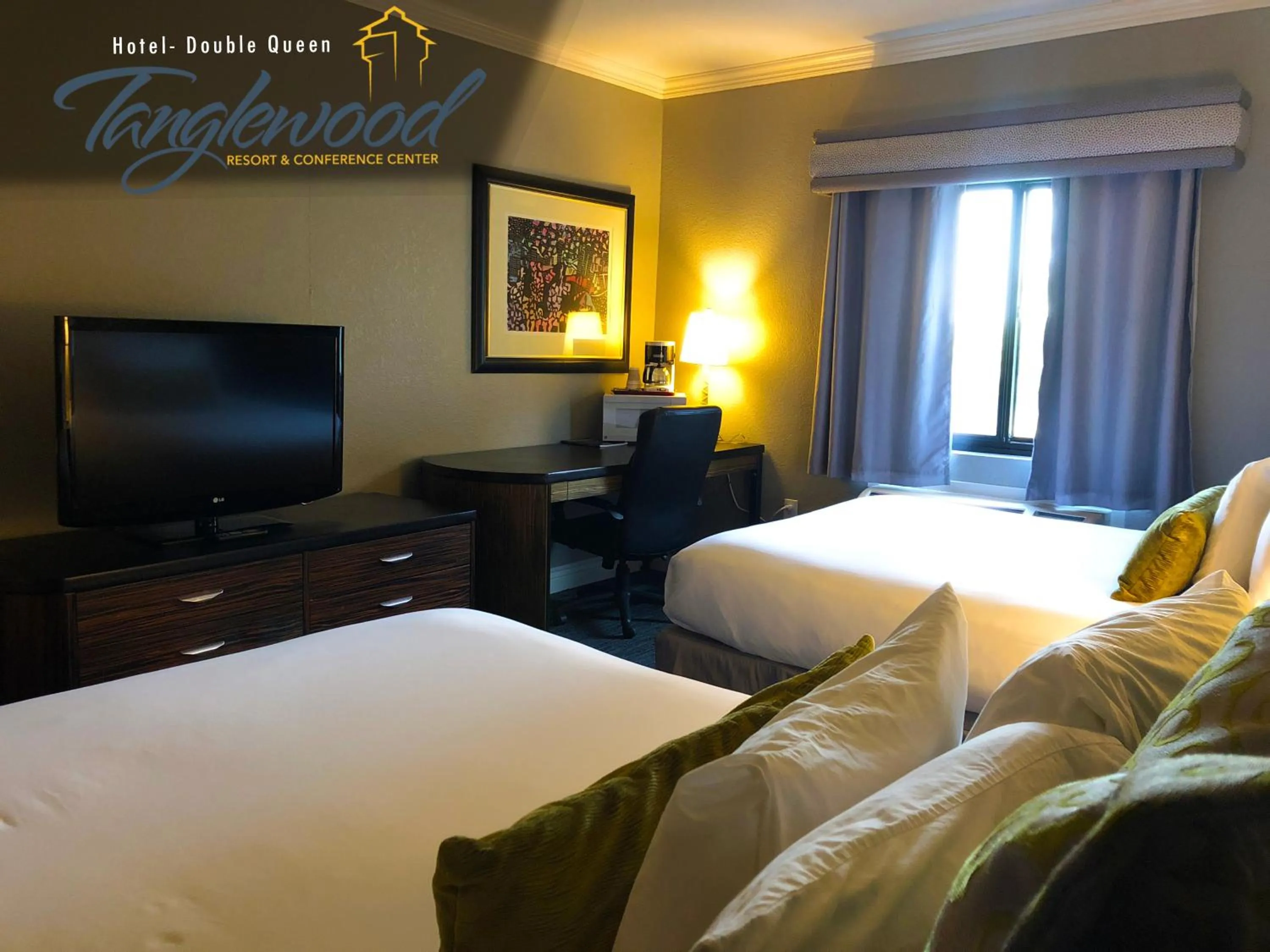 Quadruple Room with Two Queen Beds and Tub - Disability Access/Non Smoking in Tanglewood Resort on Lake Texoma, an Ascend Collection Resort