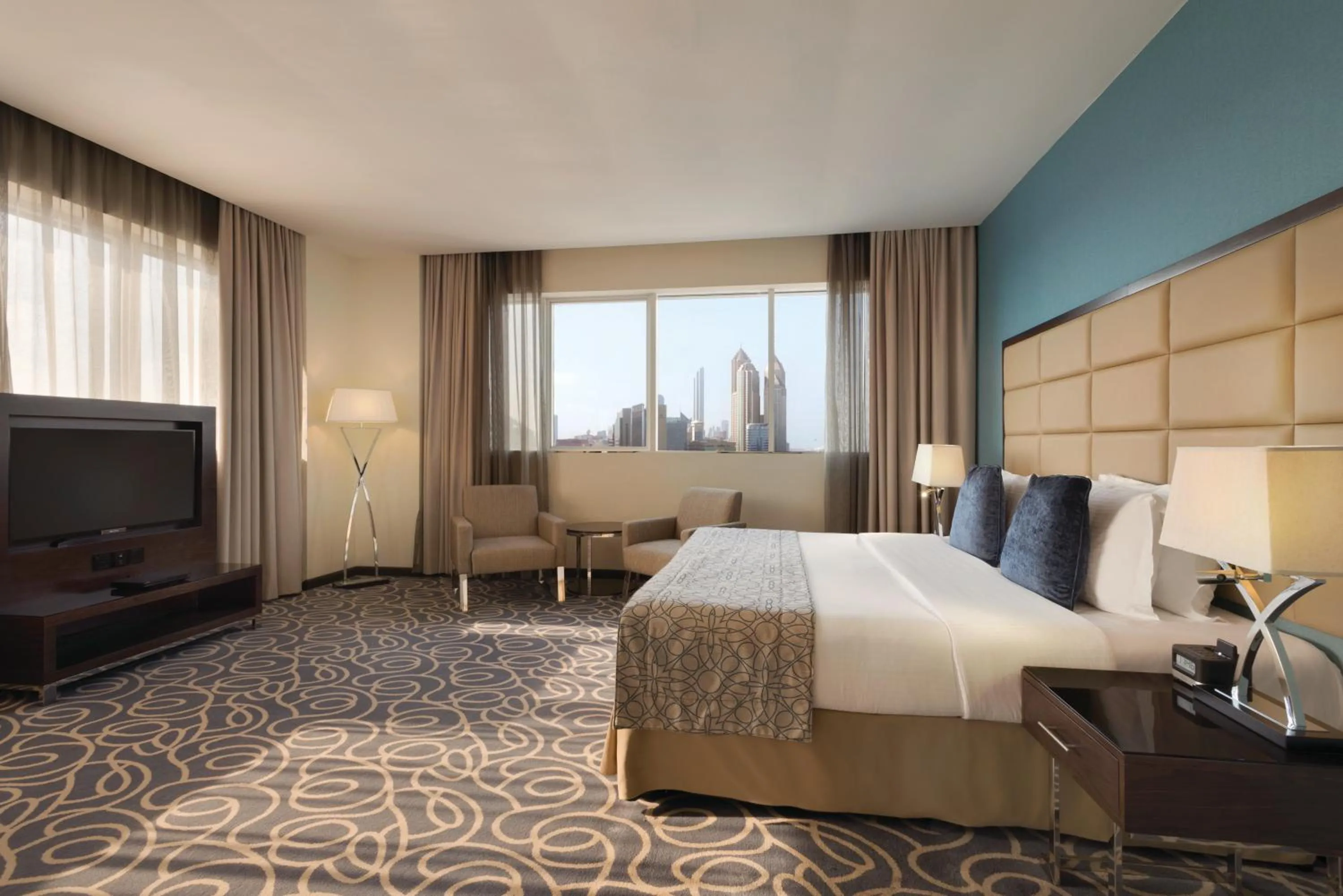 Executive King Room with City View in Ramada Abu Dhabi Corniche