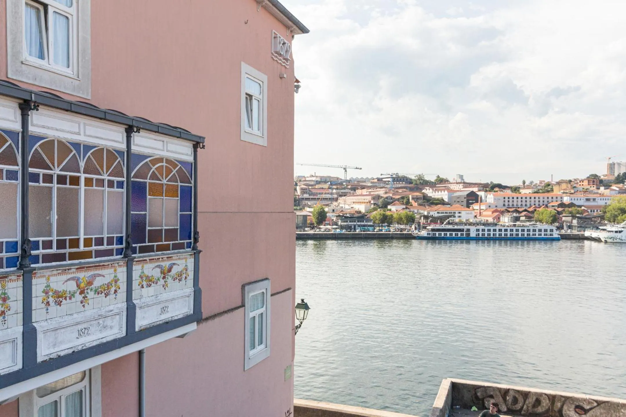 Charm Room with City View in 1872 River House by Olivia