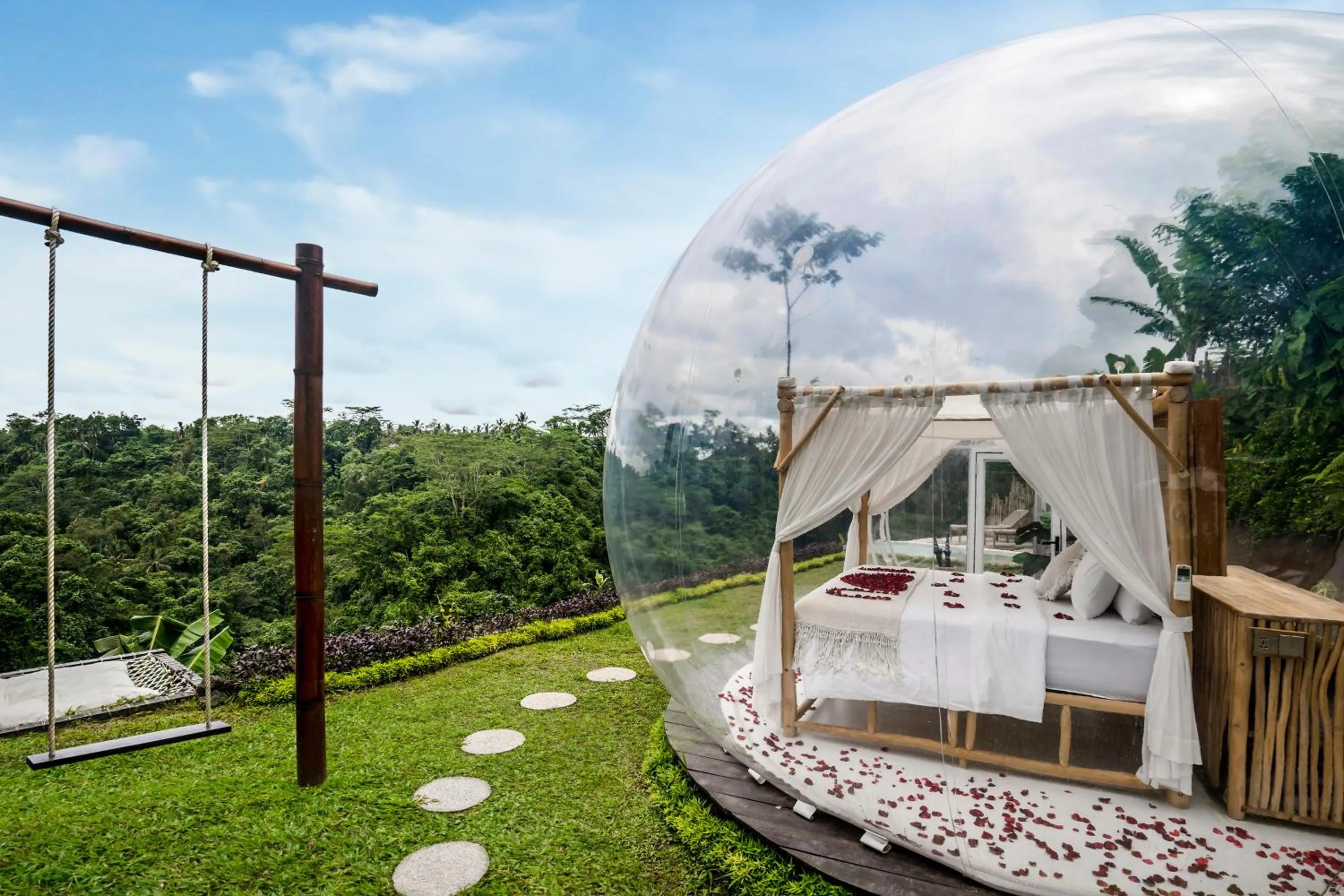 King Suite with Private Pool in Bubble Hotel Bali Ubud - Adults Only