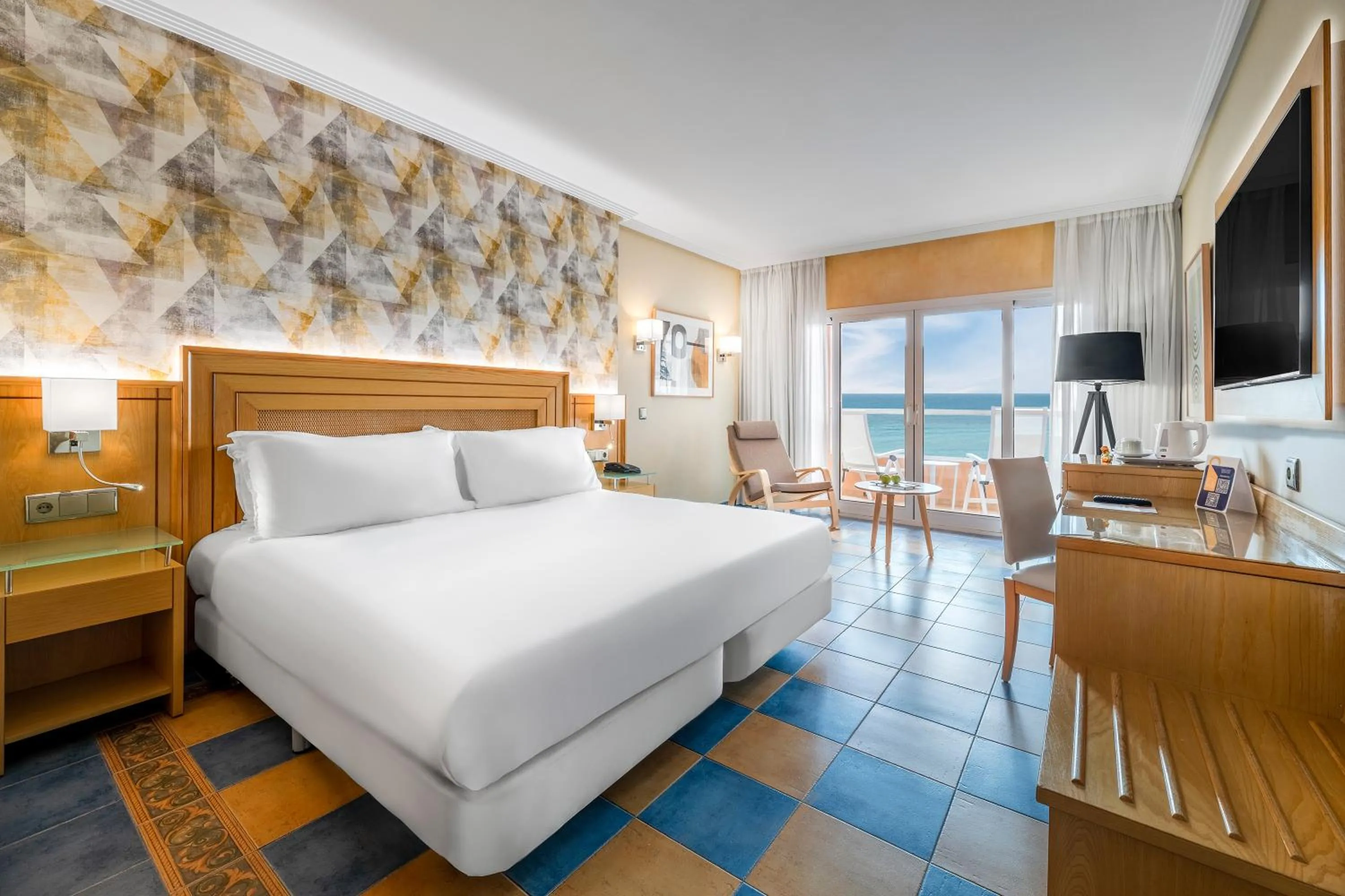 Double or Twin Room with Sea View (2 Adults + 1 Child) in Elba Sara Beach & Golf Resort