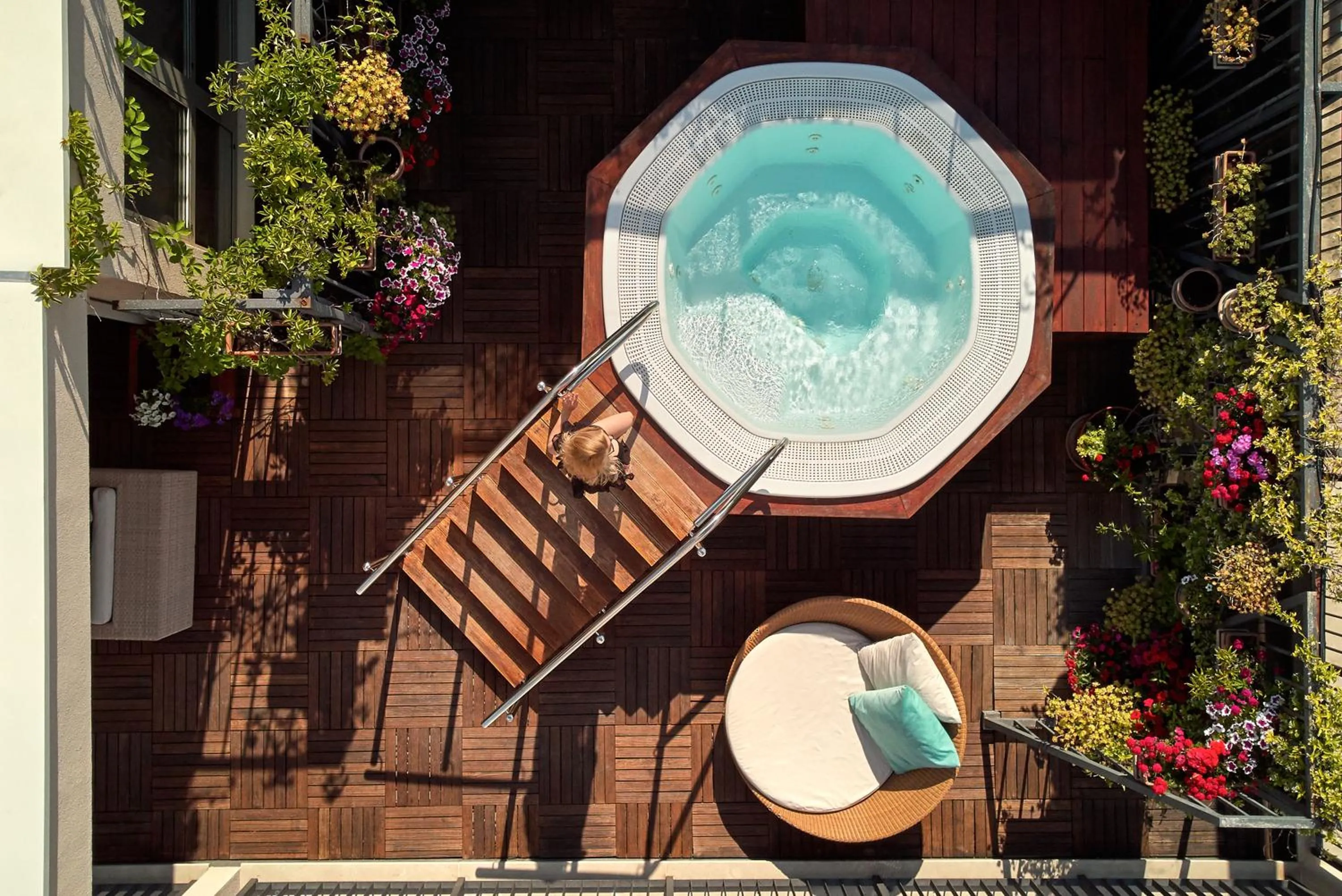 Business Double or Twin Room with Balcony and City View in Dioklecijan Hotel & Residence