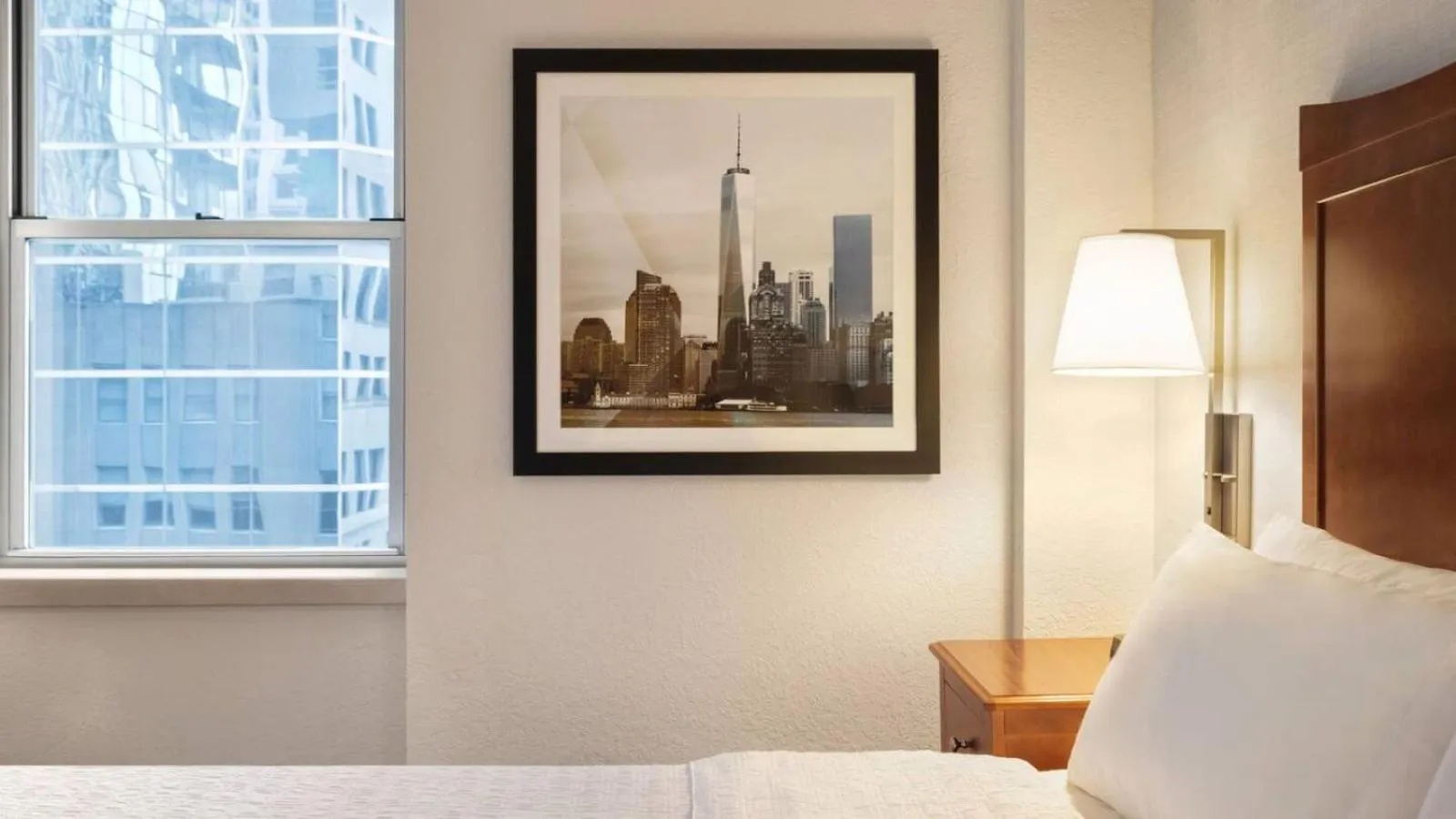 1 Double Room - Disability Access/Non-Smoking  in Hampton Inn Manhattan/Downtown- Financial District